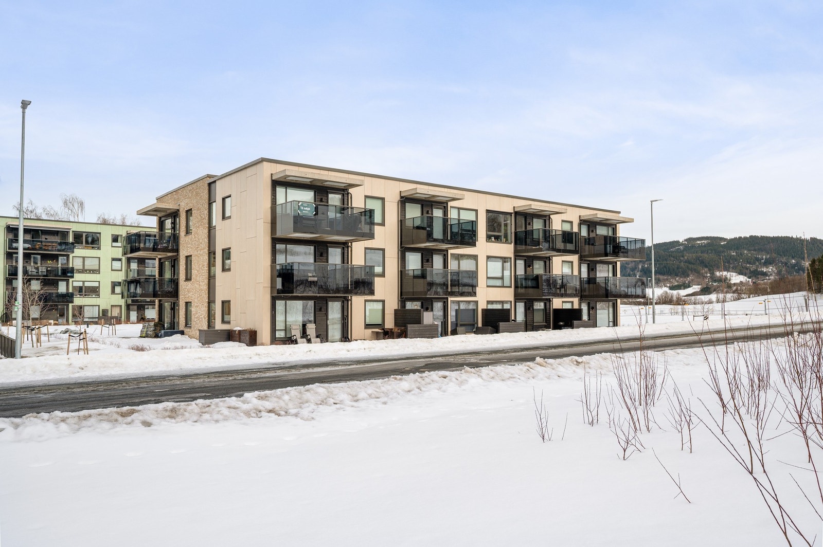 Fra leiligheten er det gangavstand til blant annet dagligvare, barnehage, skole og gode kollektivforbindelser. Galleribilde