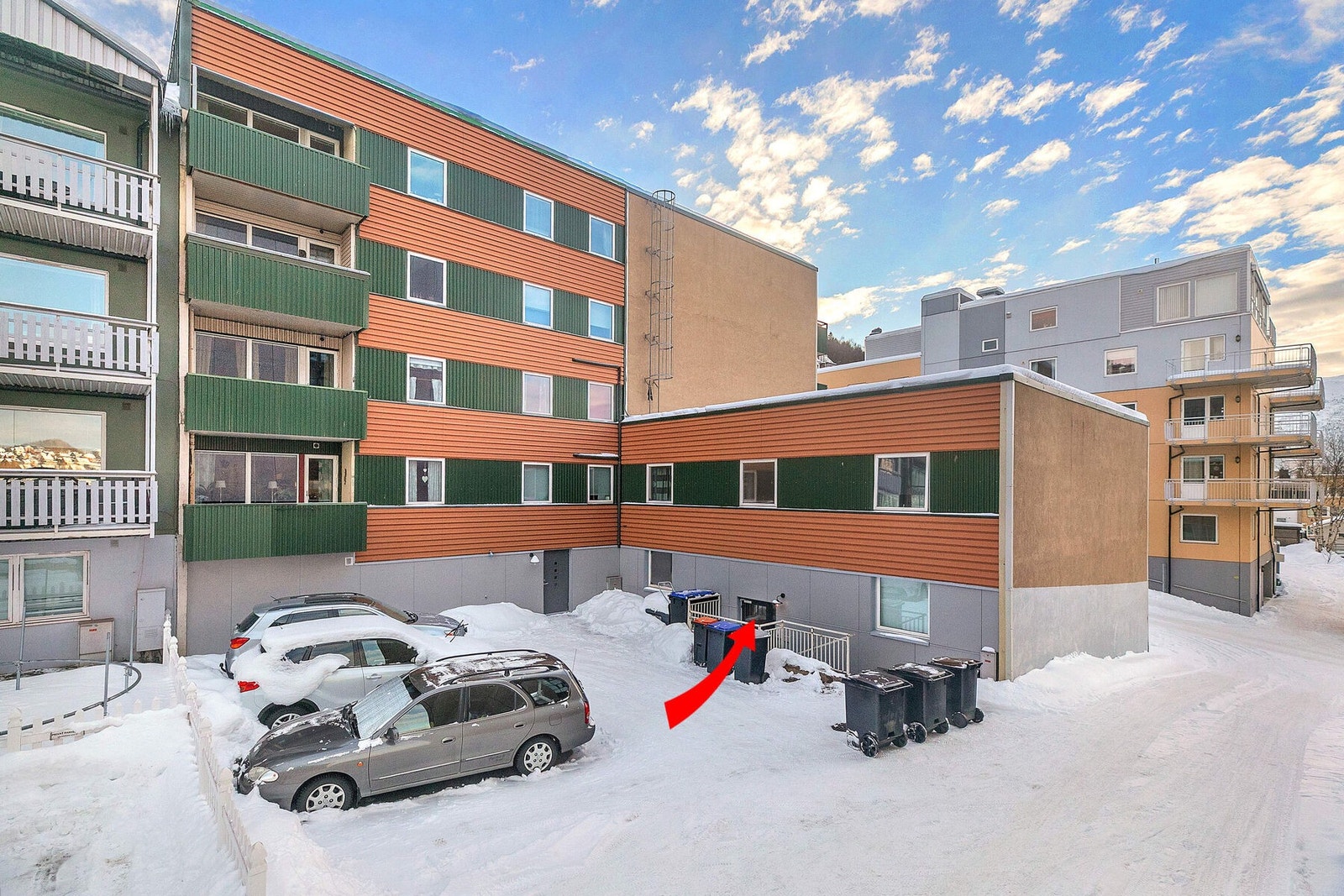 Inngangsparti Galleribilde