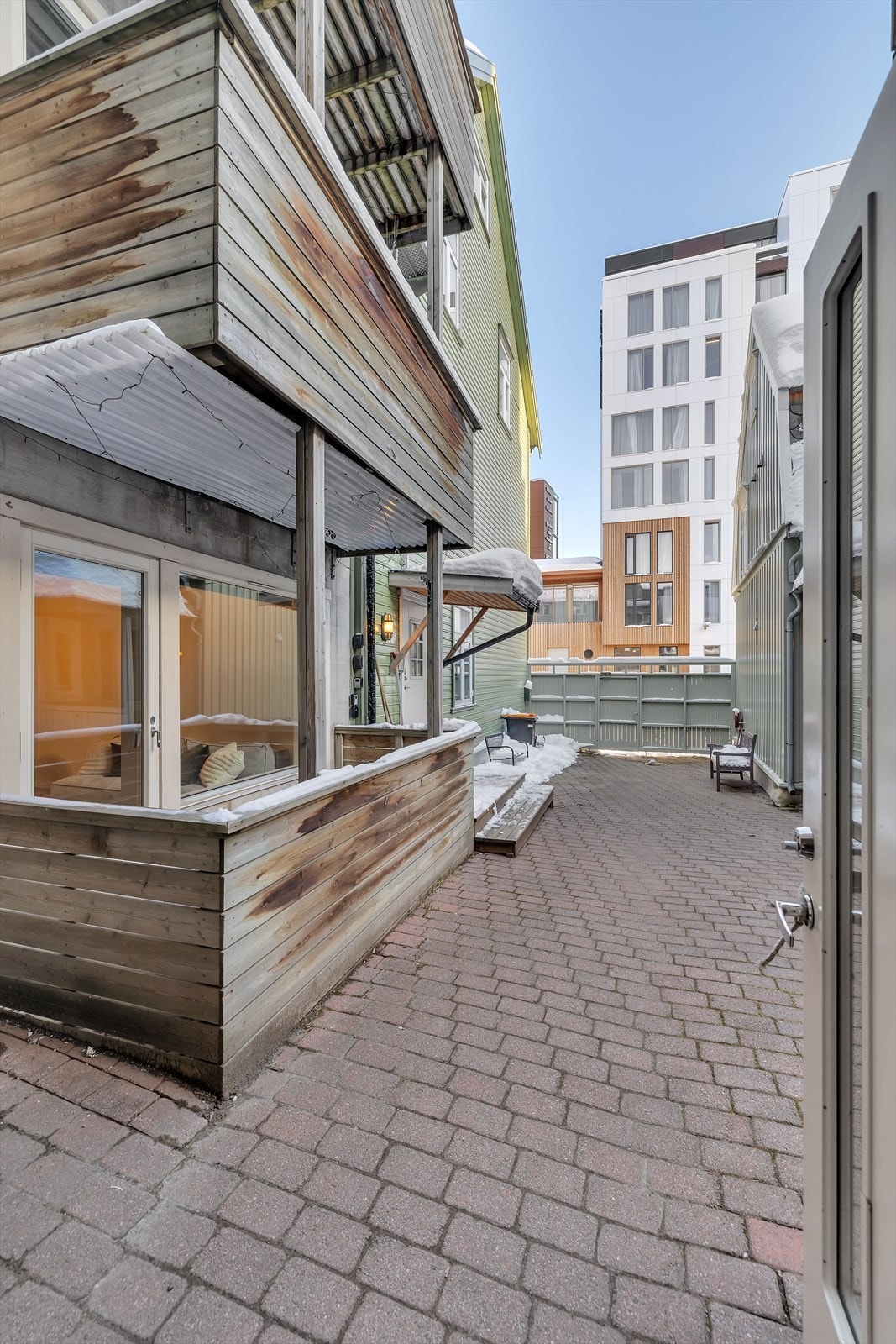 Leiligheten ligger i første etasje. Galleribilde