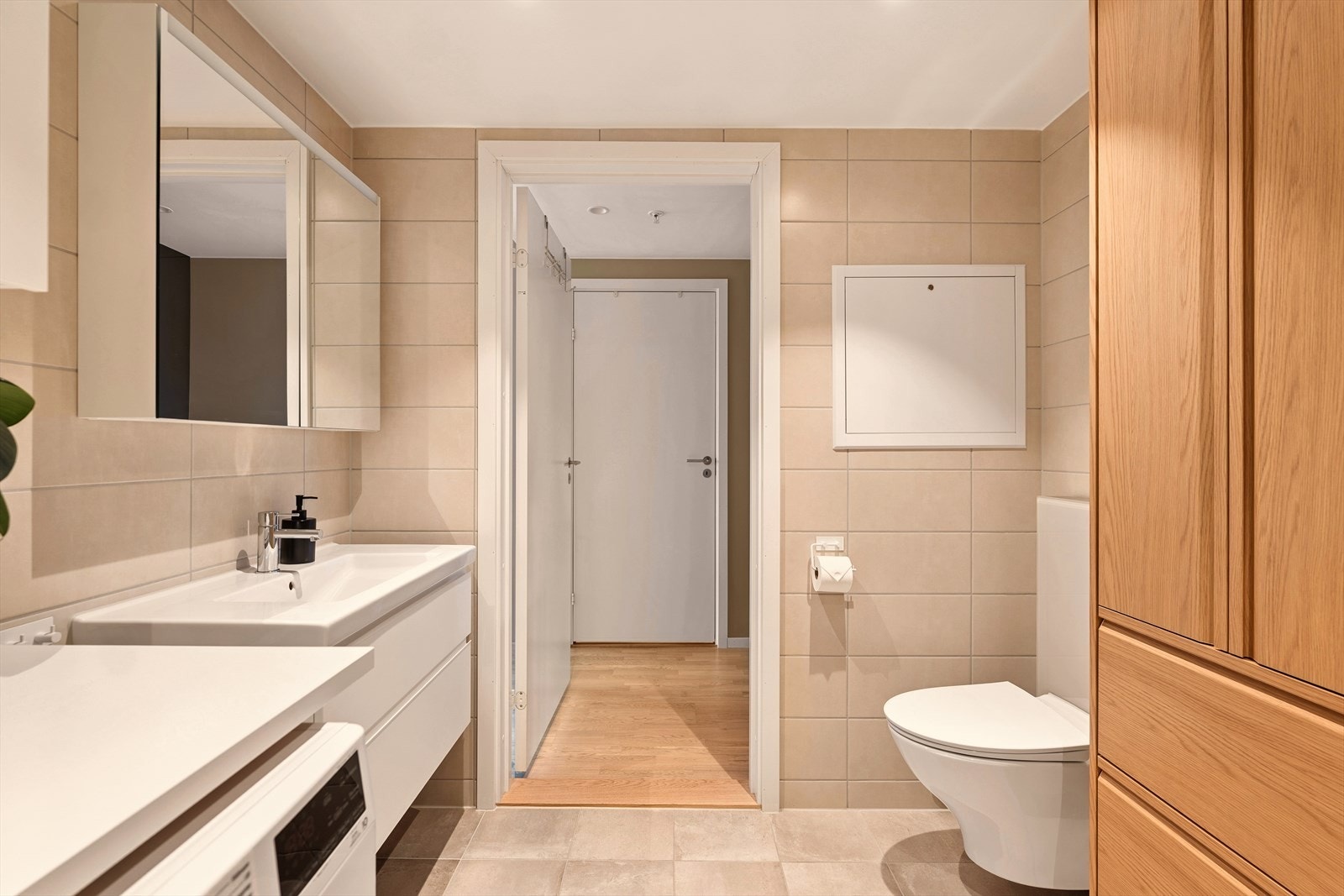 Rommet har balansert ventilasjon som bidrar til et godt inneklima. Galleribilde