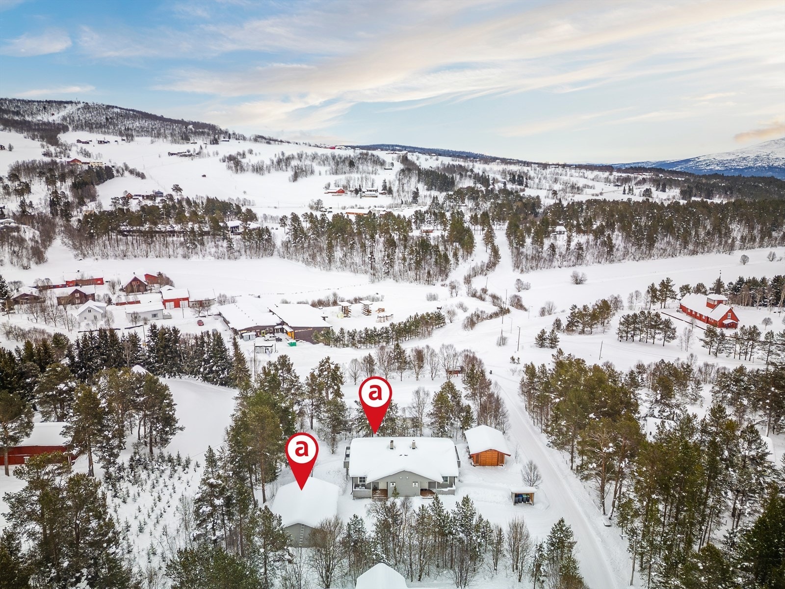 Dronefoto. Galleribilde