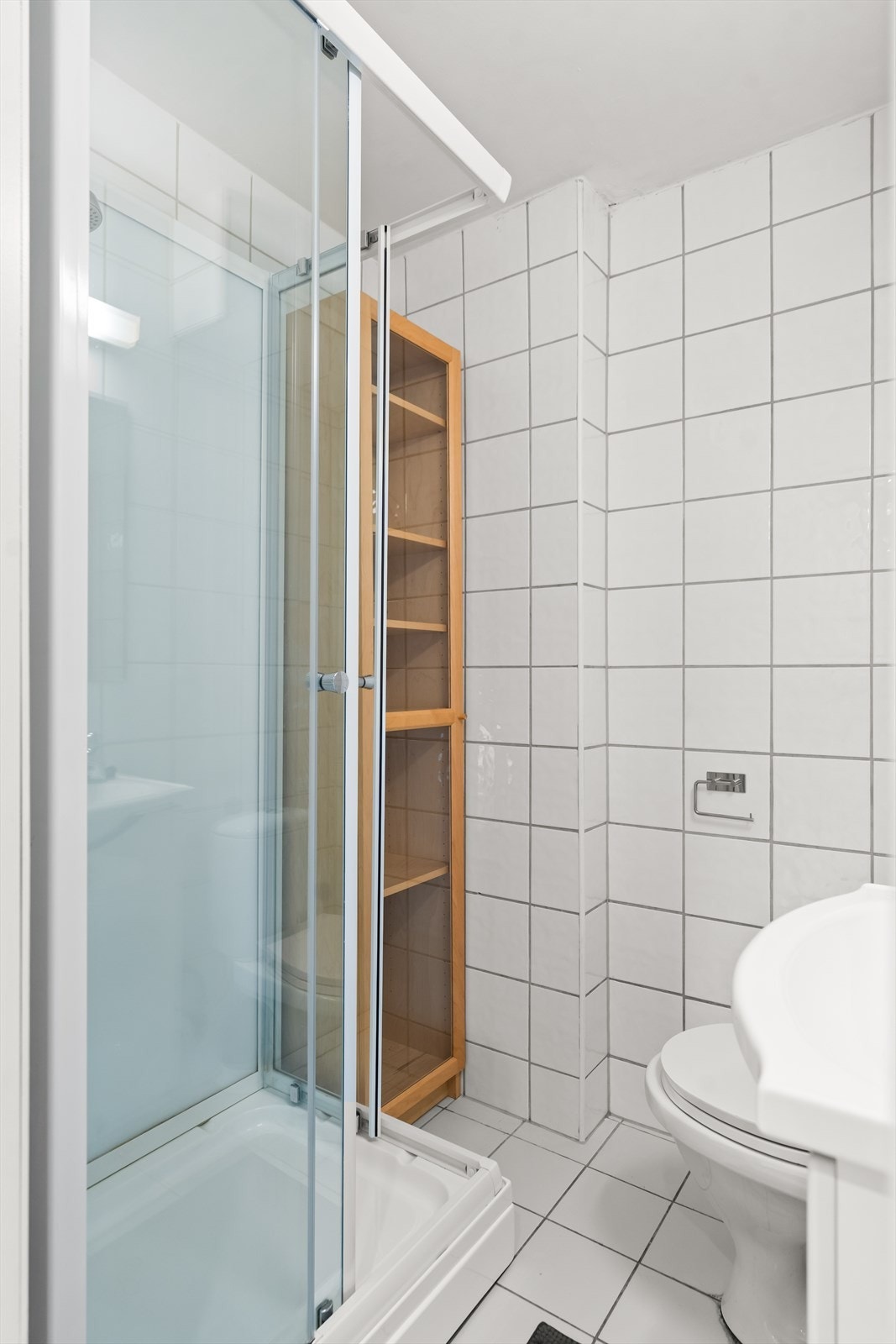 Det er gulvvarme på badet. Galleribilde