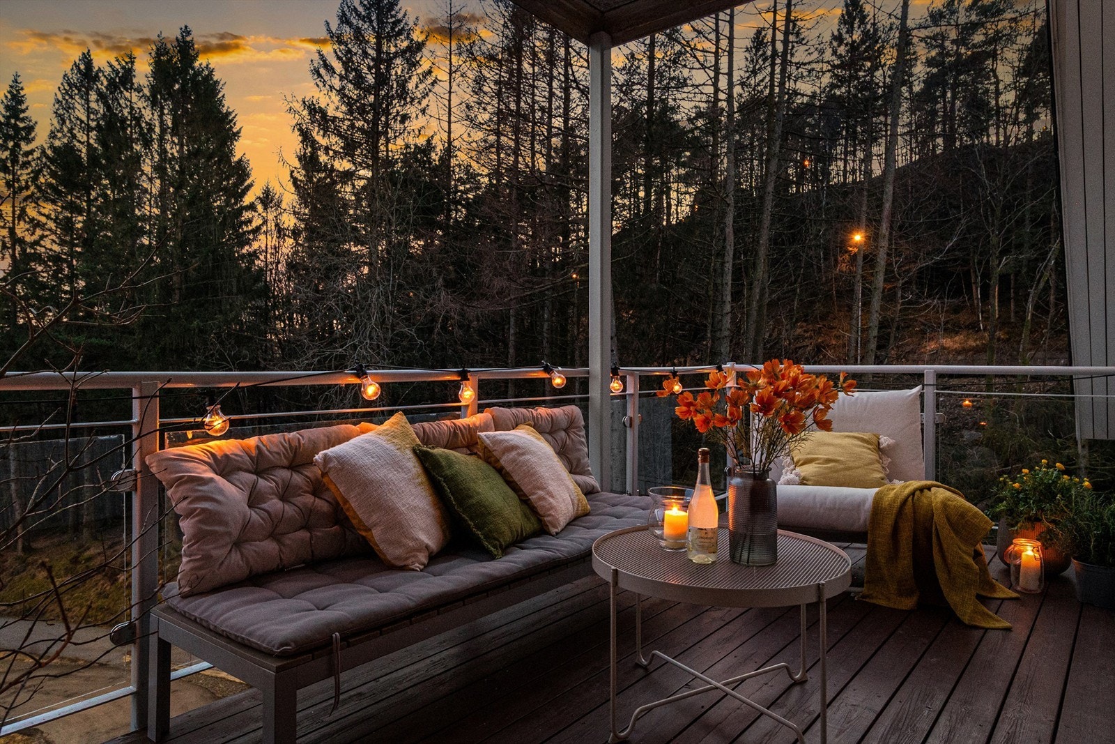 - Fin kveldsstemning - Galleribilde