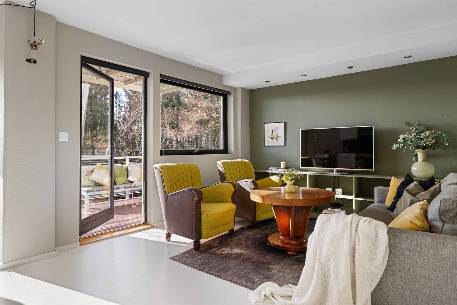 - Plass til en koselig tv-krok - Galleribilde