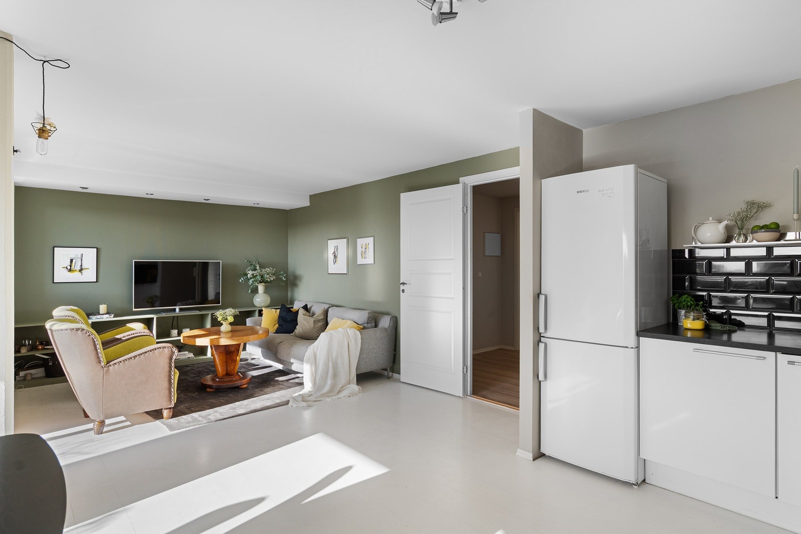 - Moderne åpen kjøkkenløsning - Galleribilde