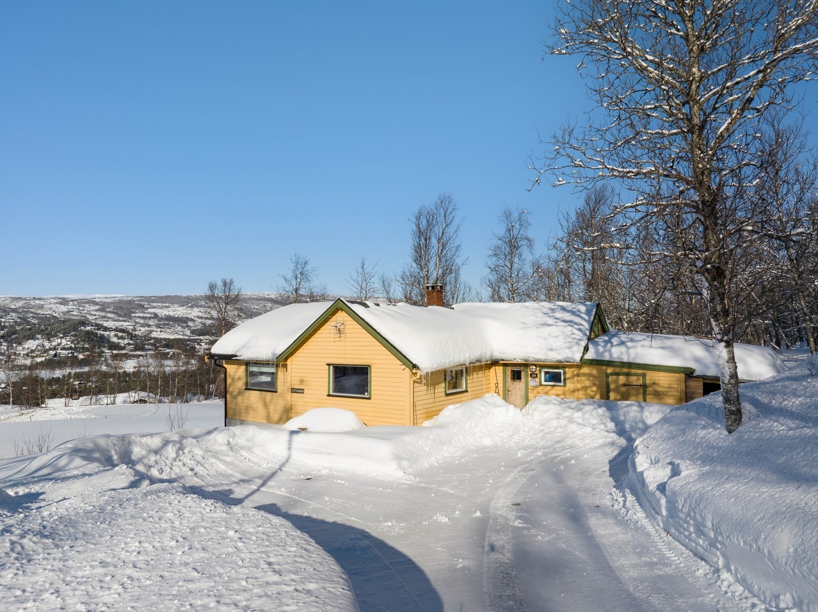 Parkering på egen tomt Galleribilde
