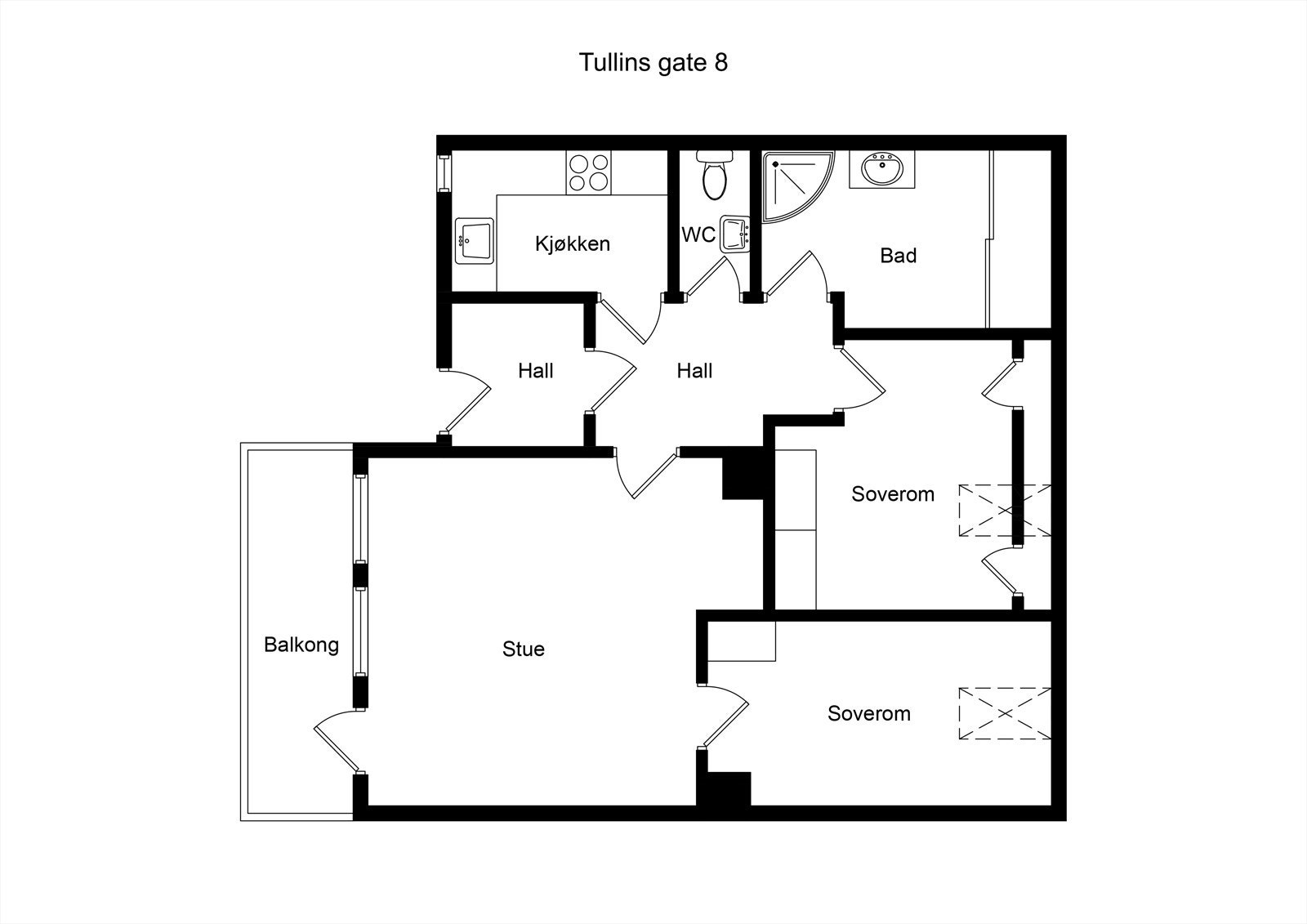 Plantegning. Galleribilde