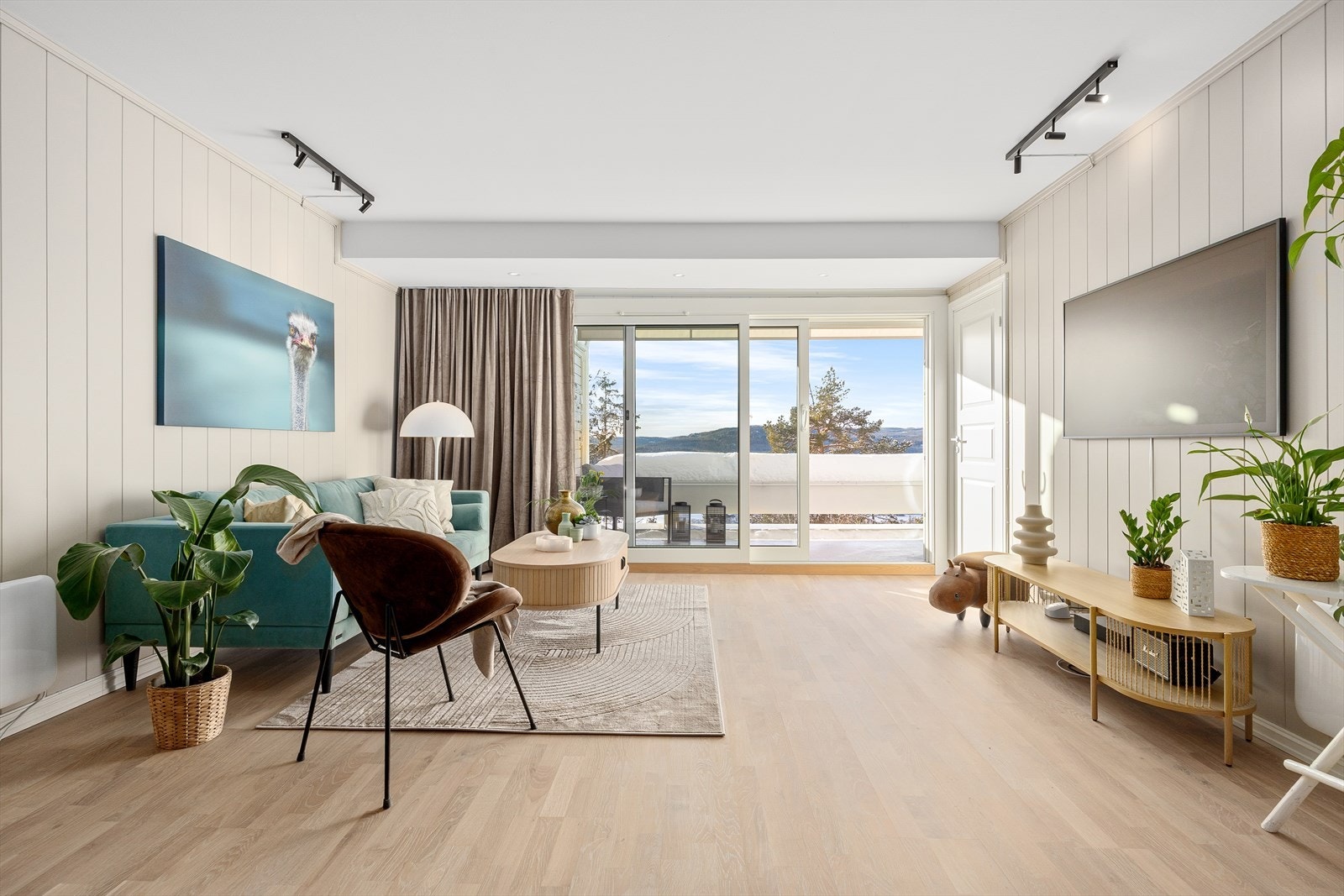 Lyst og delikat Galleribilde