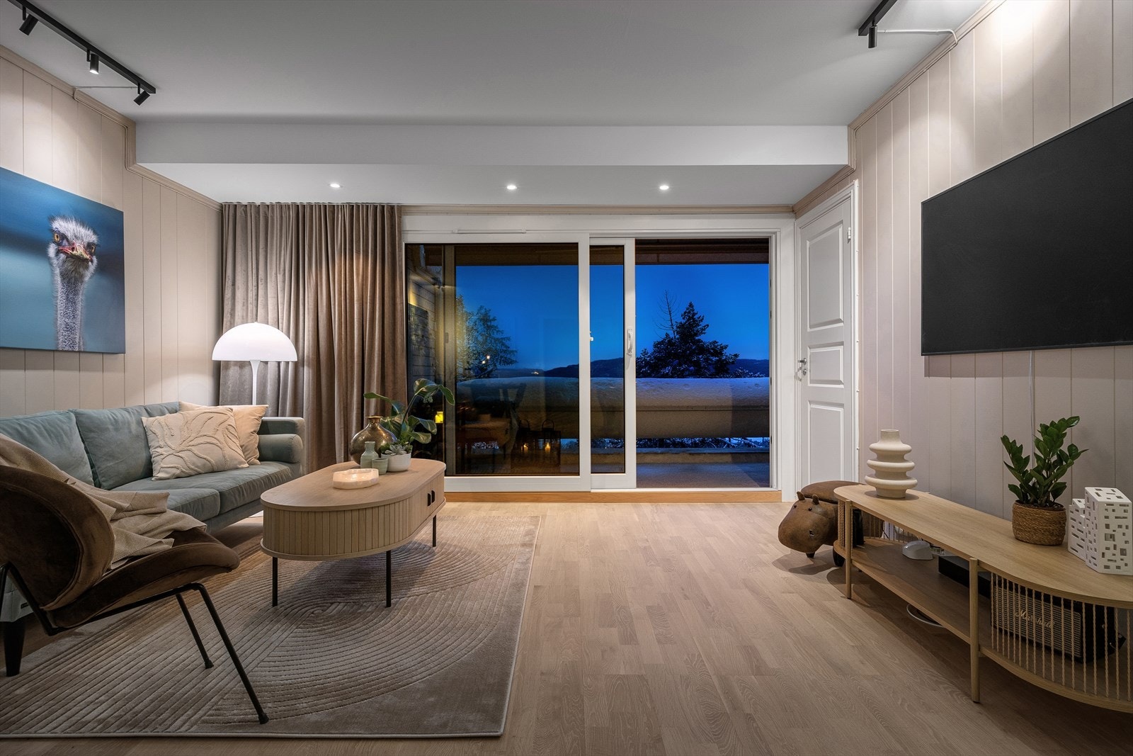 Kveldsstemning Galleribilde