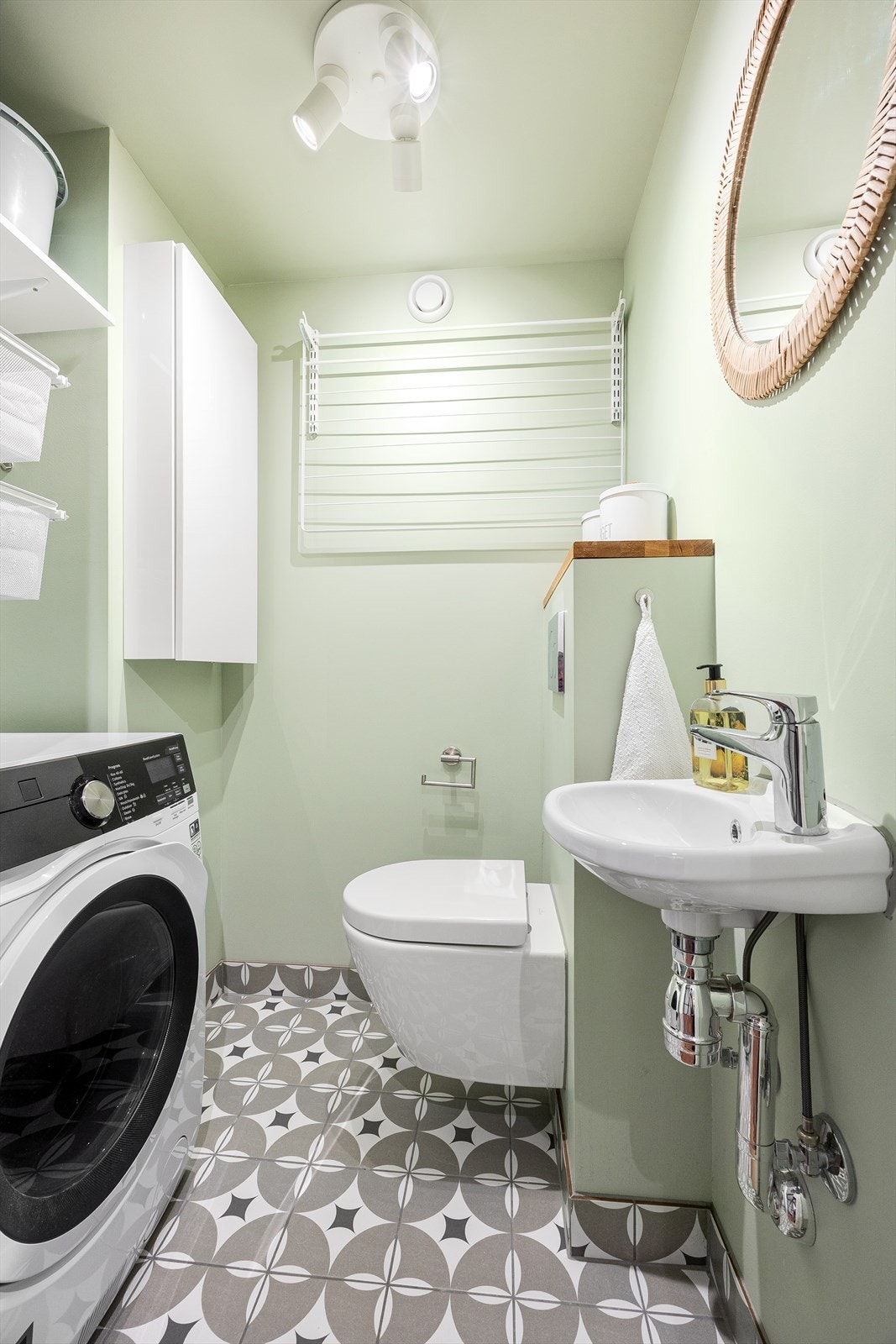 Vaskerom og wc ble også pusset opp i 2023 av samme firma Galleribilde