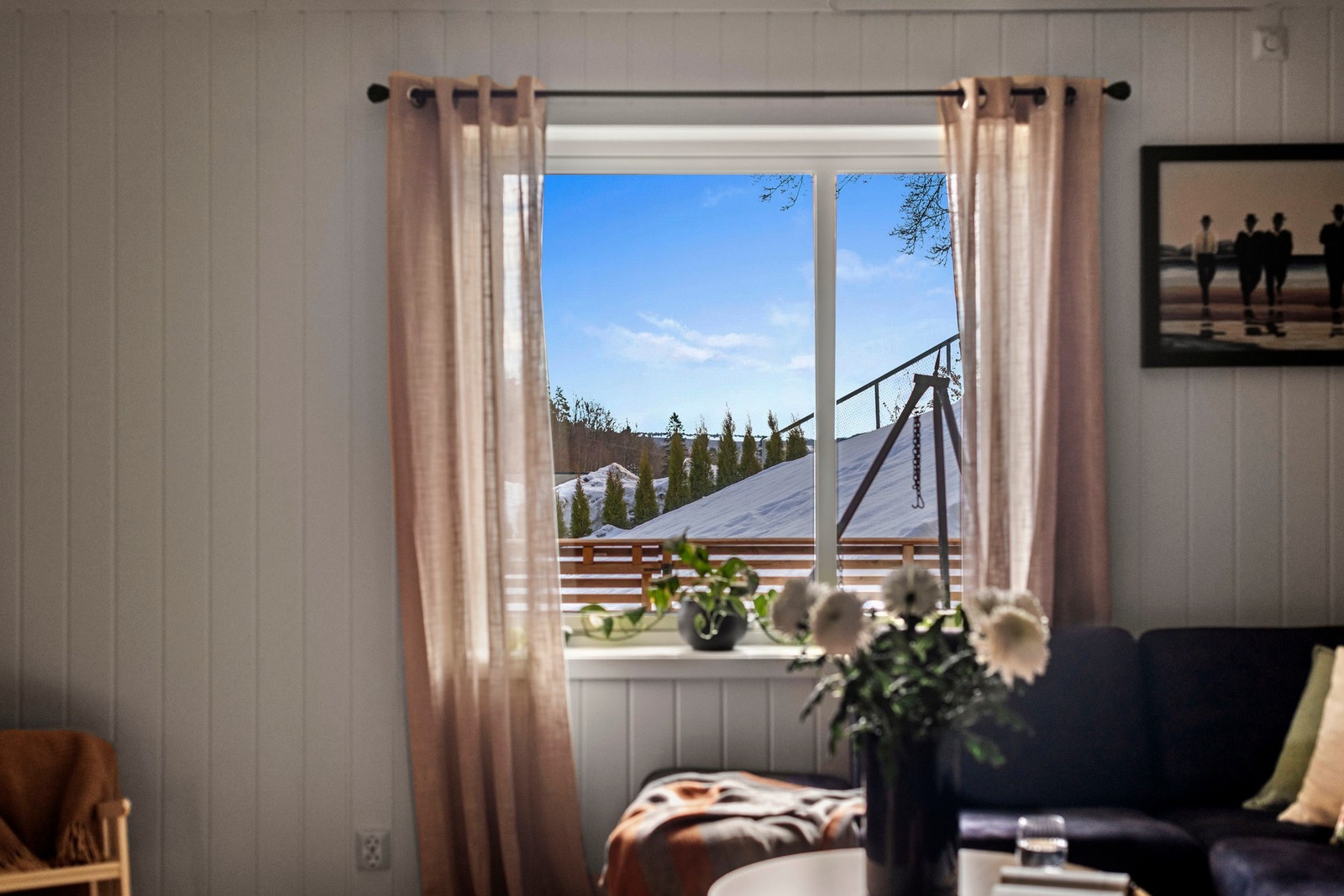 Utsikt over fellesarealer og området rundt Galleribilde