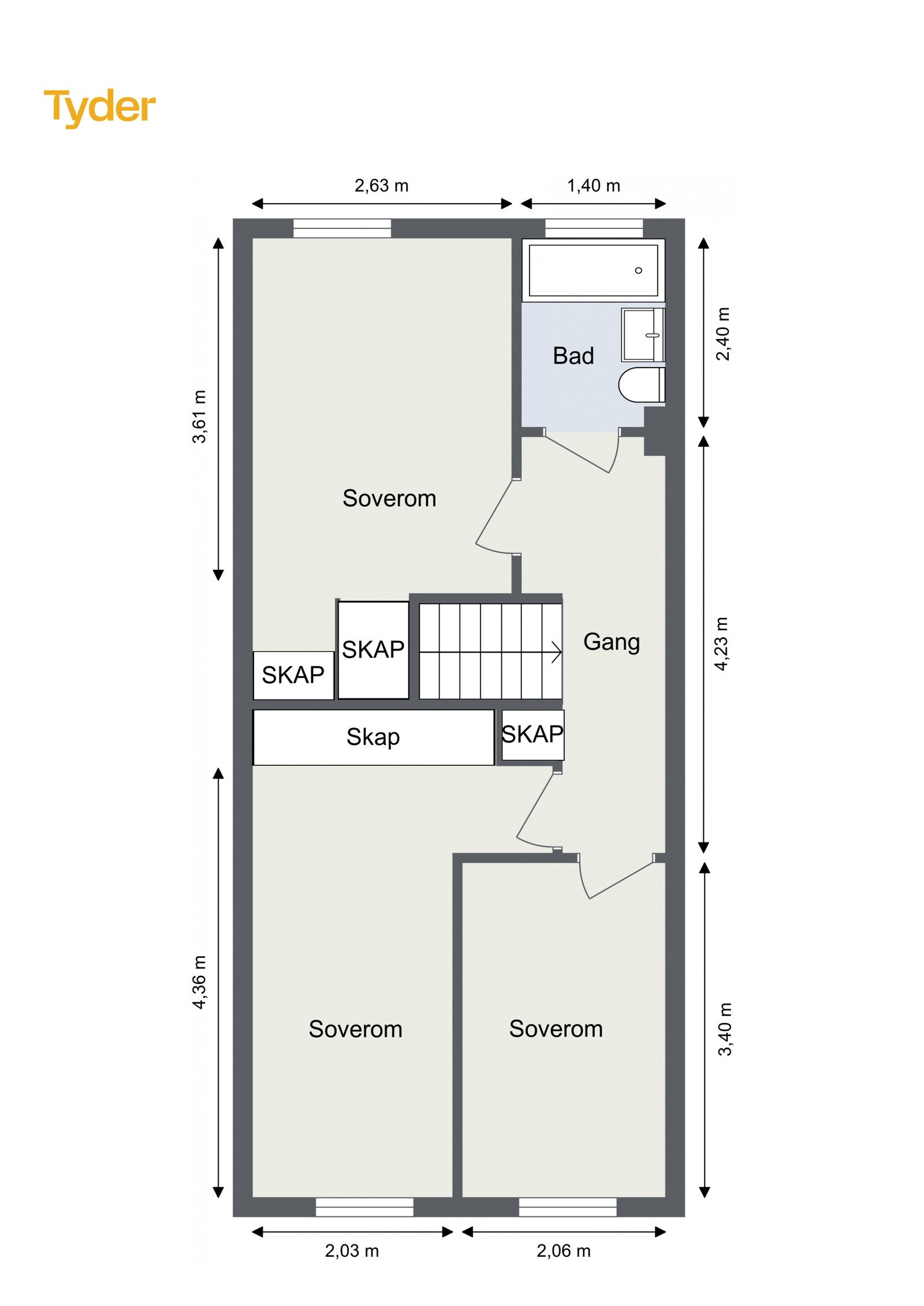 Slattum terrasse 37 J - 2D - 2. Etasje Galleribilde