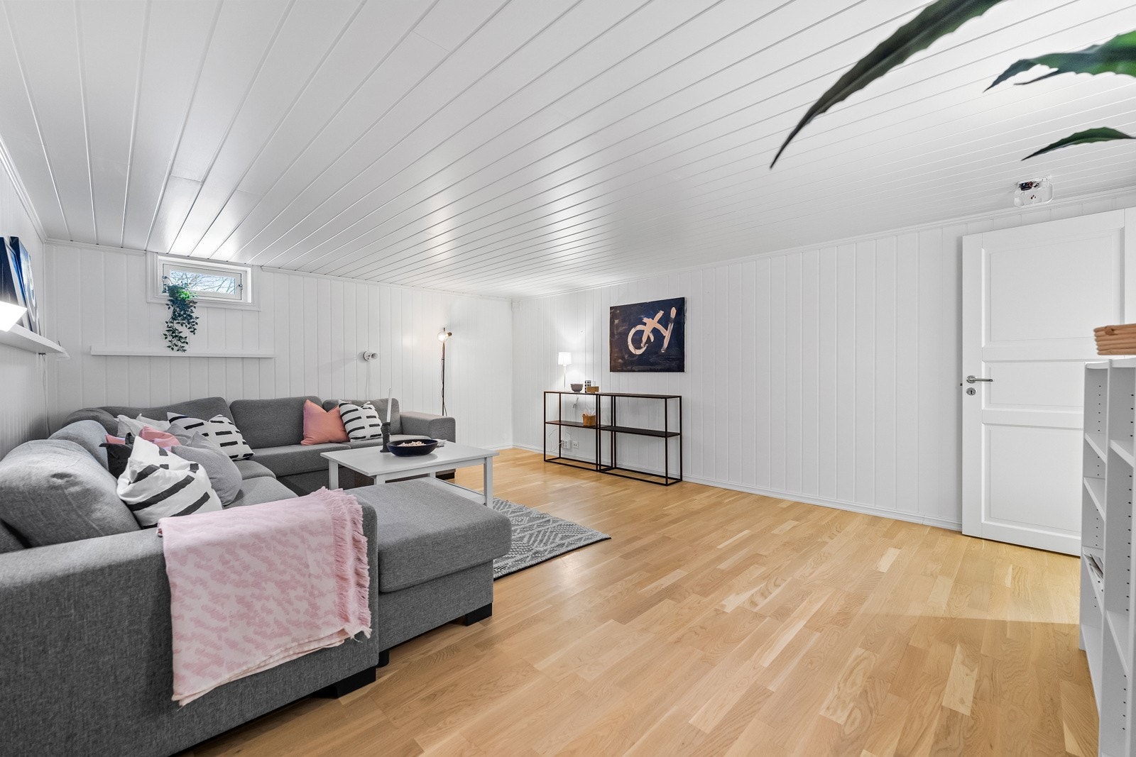 Innredet rom. Galleribilde