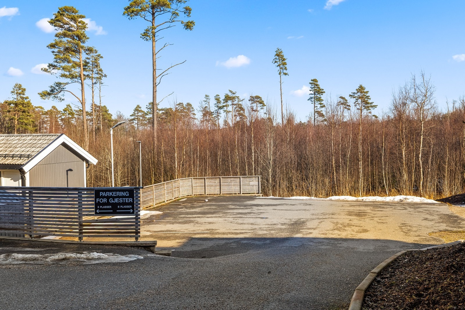 Gjesteparkering. Galleribilde