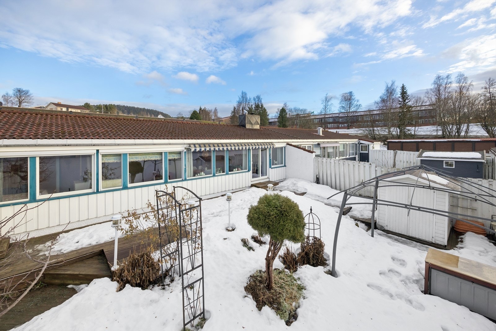 Velholdt halvpart av tomannsbolig med alt på ett plan i et attraktiv boområde på Nardo. Galleribilde