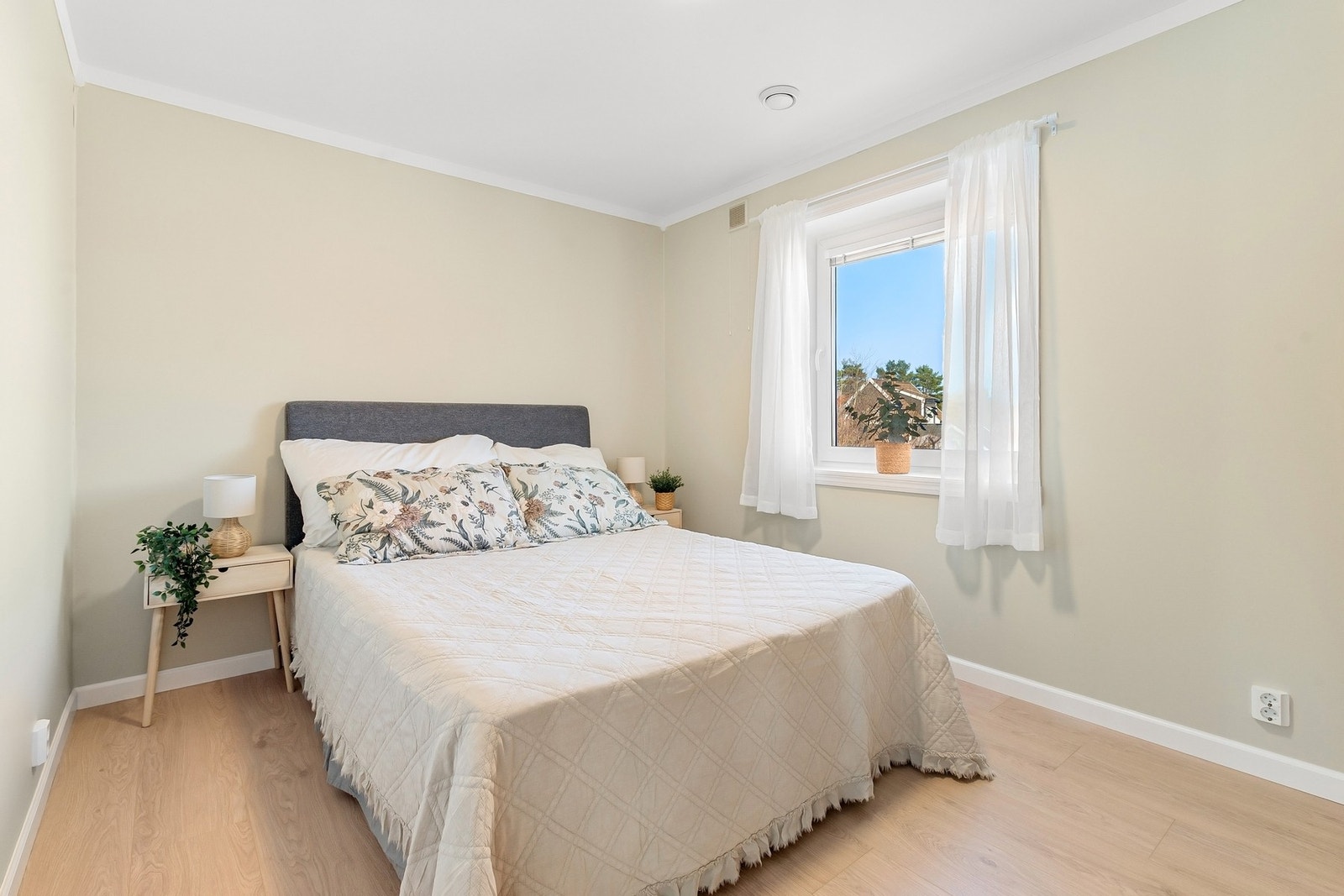 Leiligheten har tre gode soverom. Galleribilde