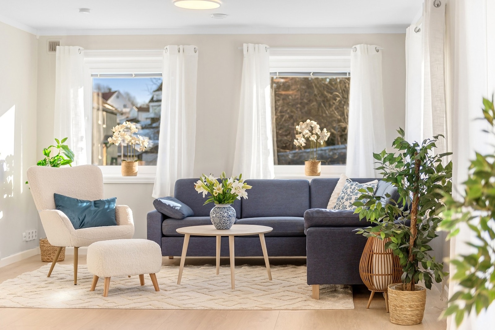 Lys og luftig leilighet i 2. etasje. Galleribilde