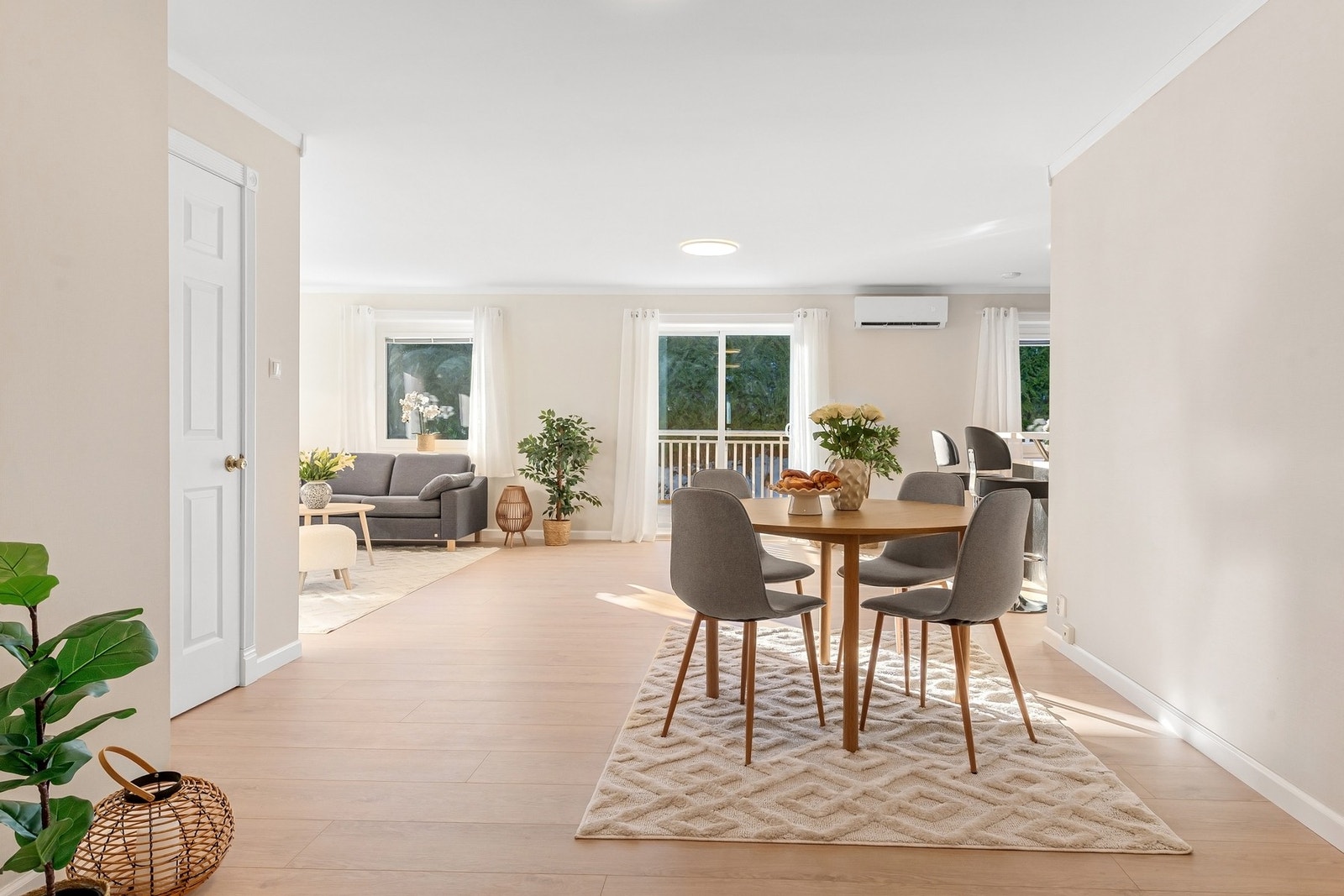 Tidsriktige farge- og materialvalg. Galleribilde