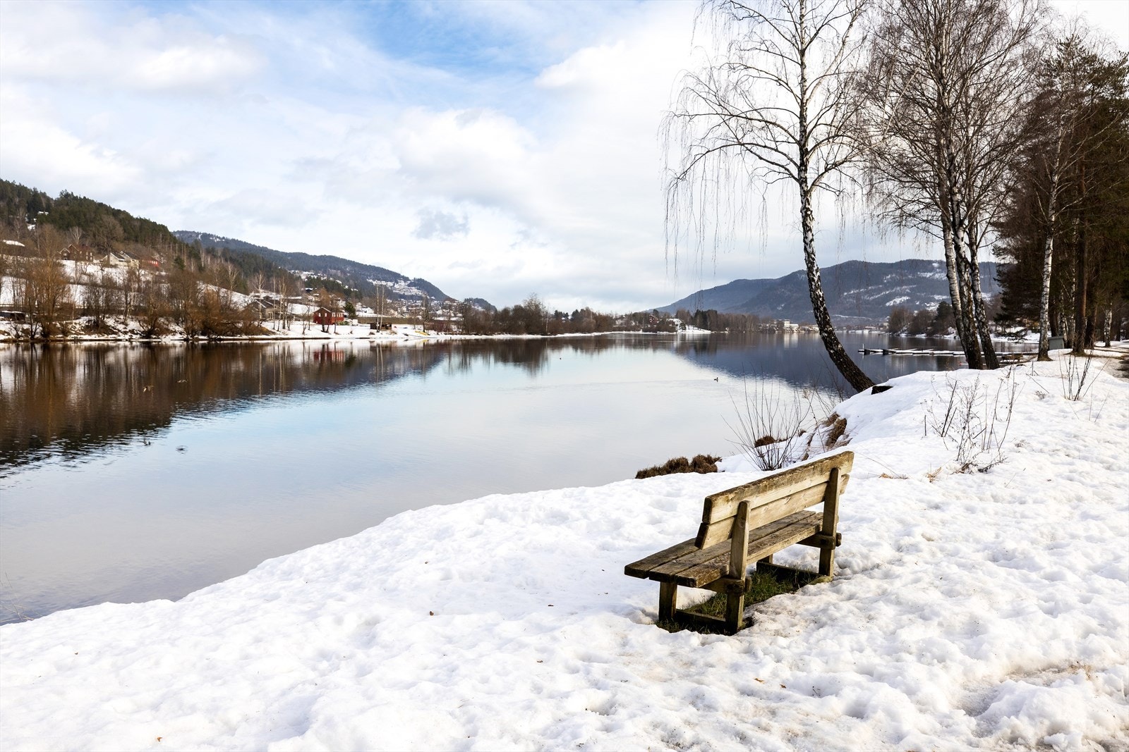 Enkel tilgang ned til fine turmuligheter langs Drammenselva. Galleribilde