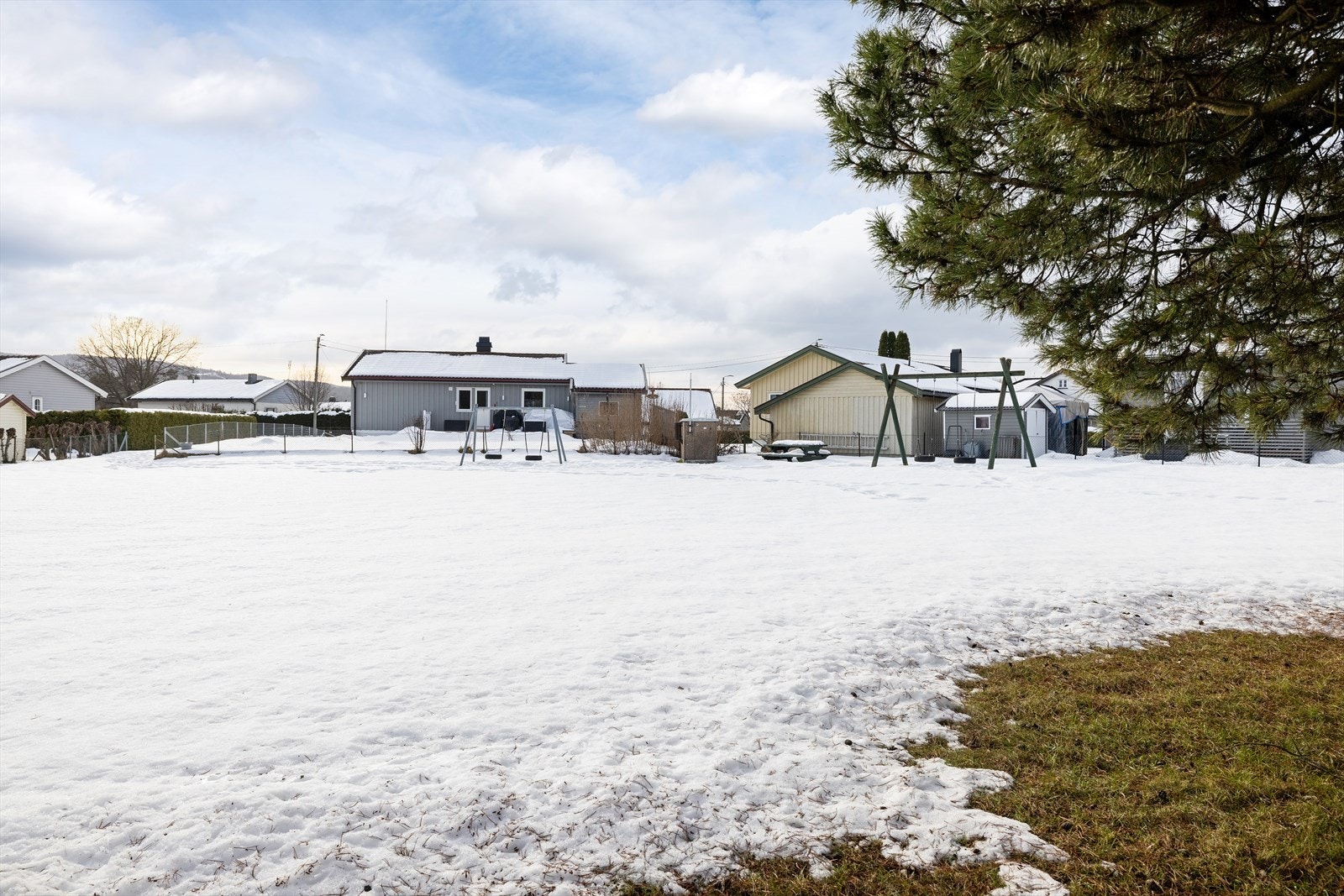 Friområde like i nærheten med lekeplass. Galleribilde