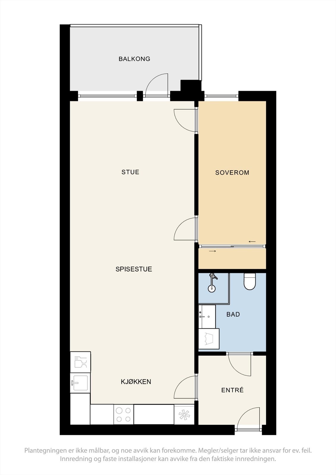 Plantegning. Galleribilde