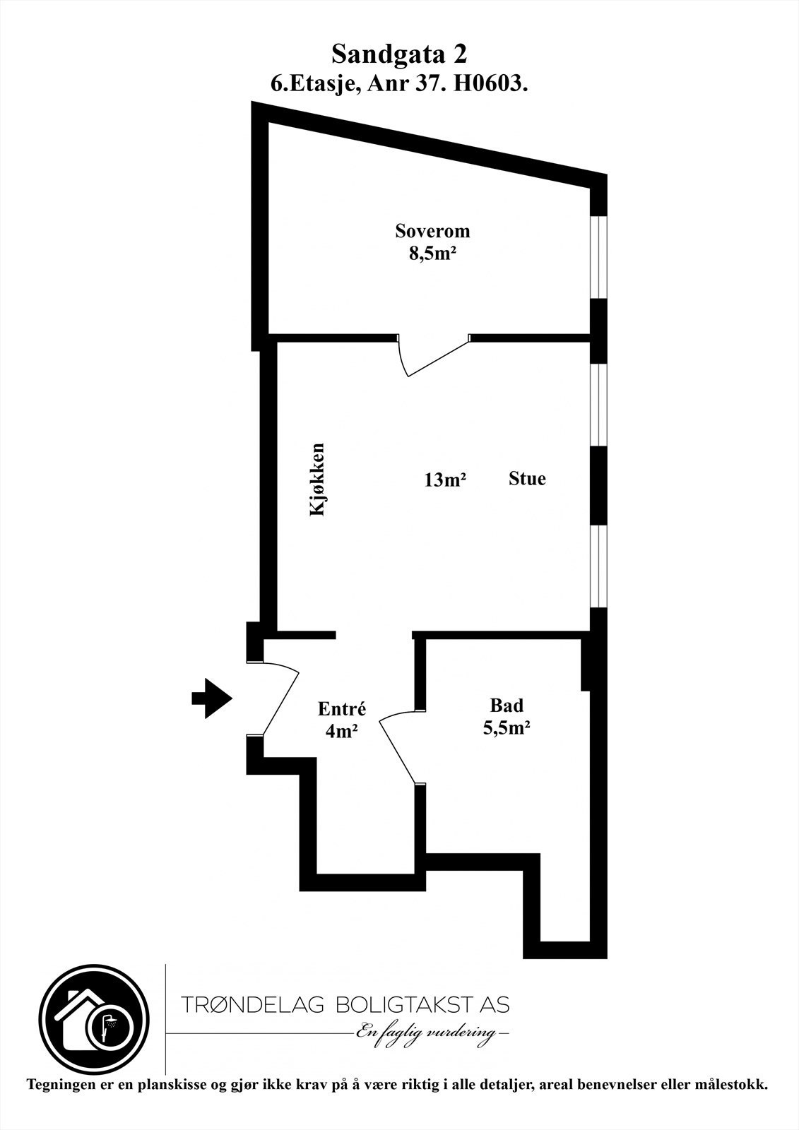 Plantegning. Galleribilde