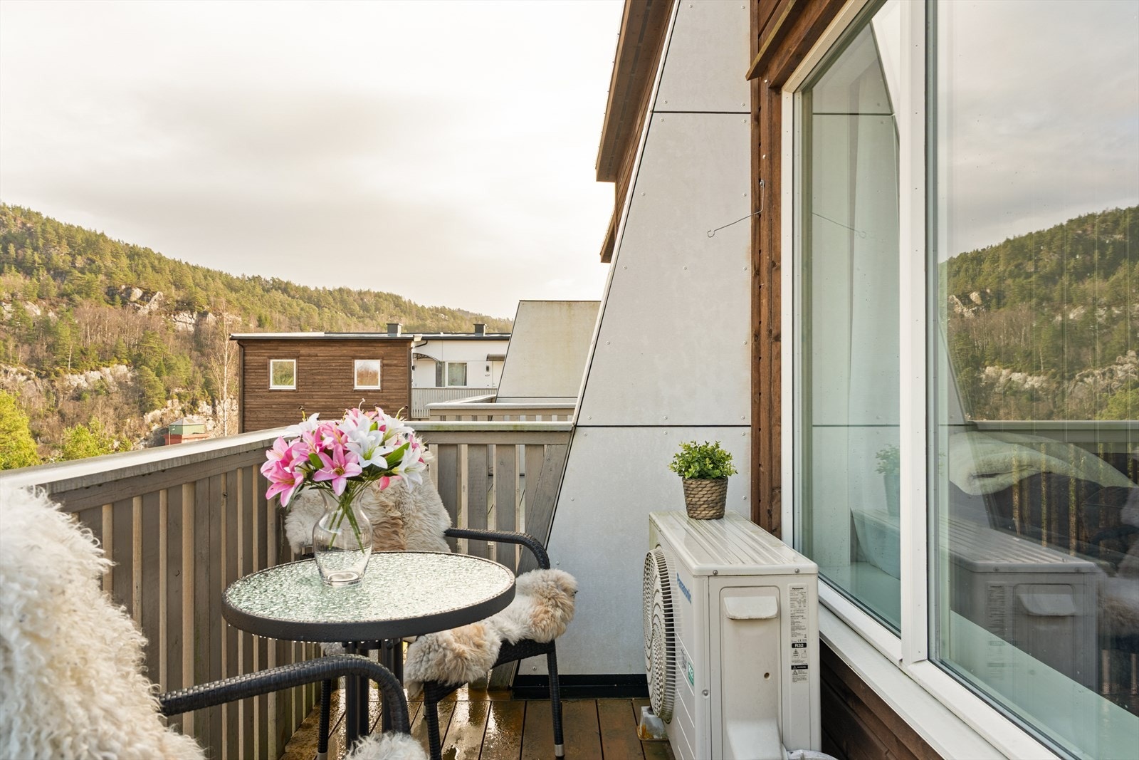 Her er det plass til en hyggelig sittegruppe Galleribilde