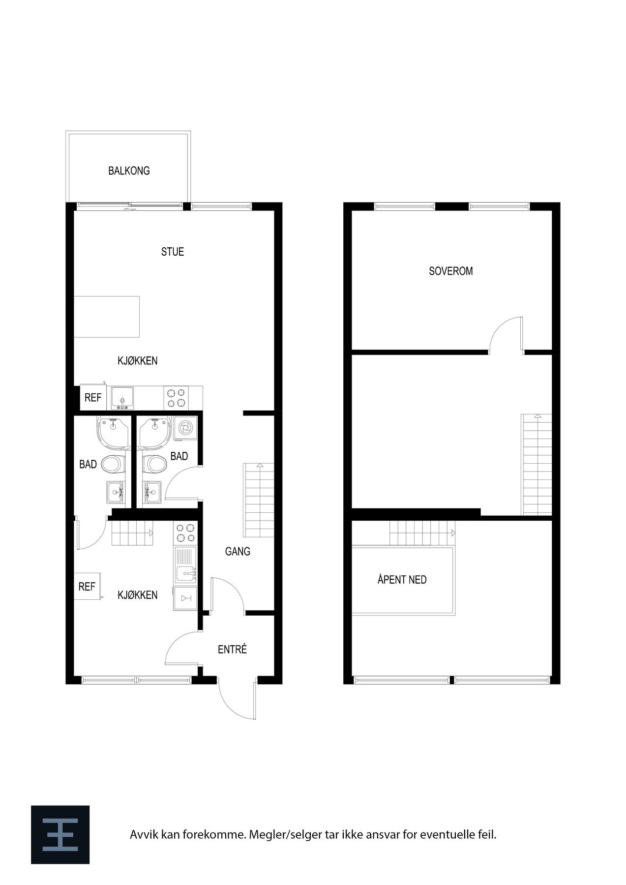 Plantegning | Støperigata 25. Galleribilde