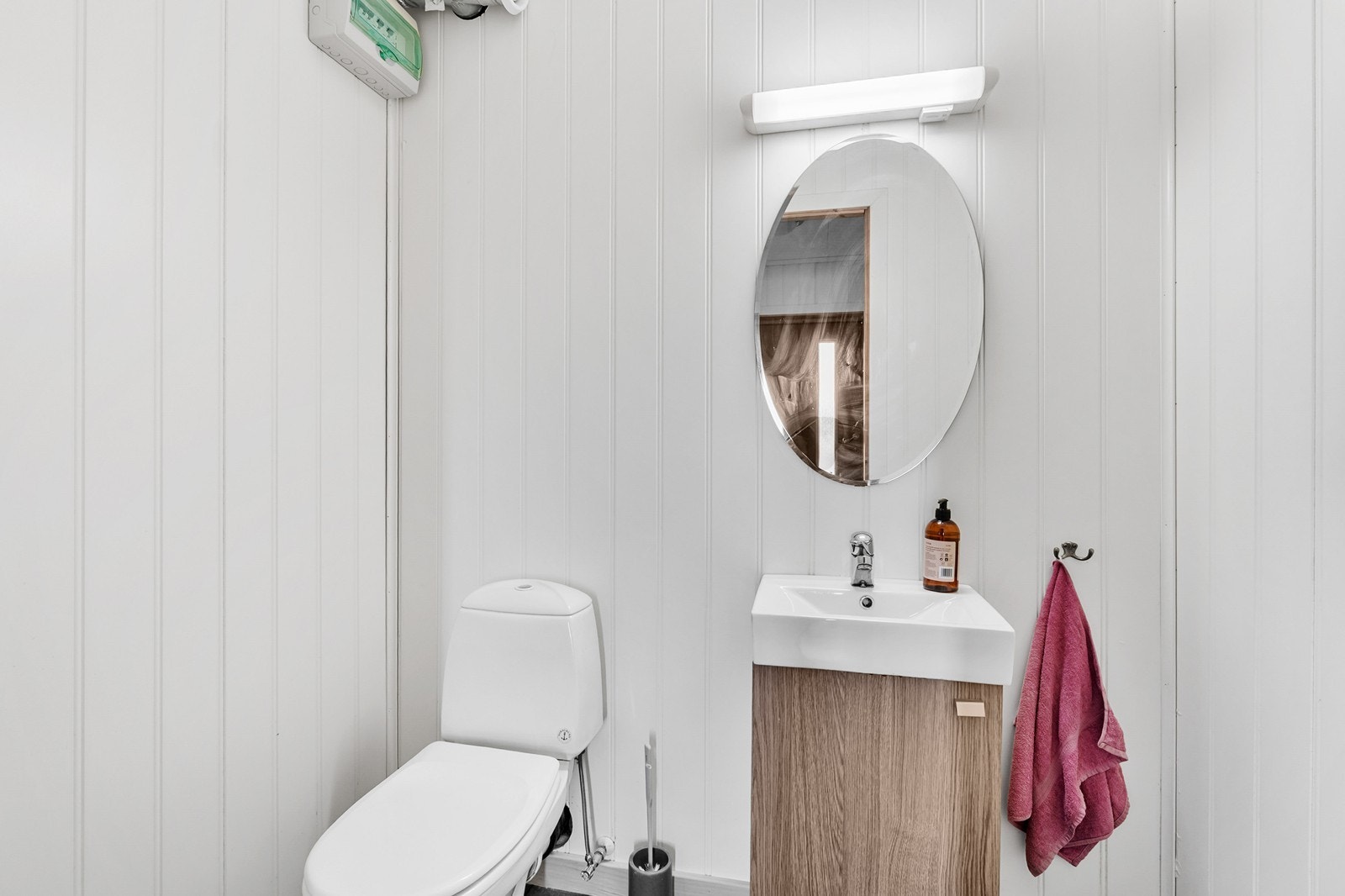 I tillegg til bad er det wc Galleribilde