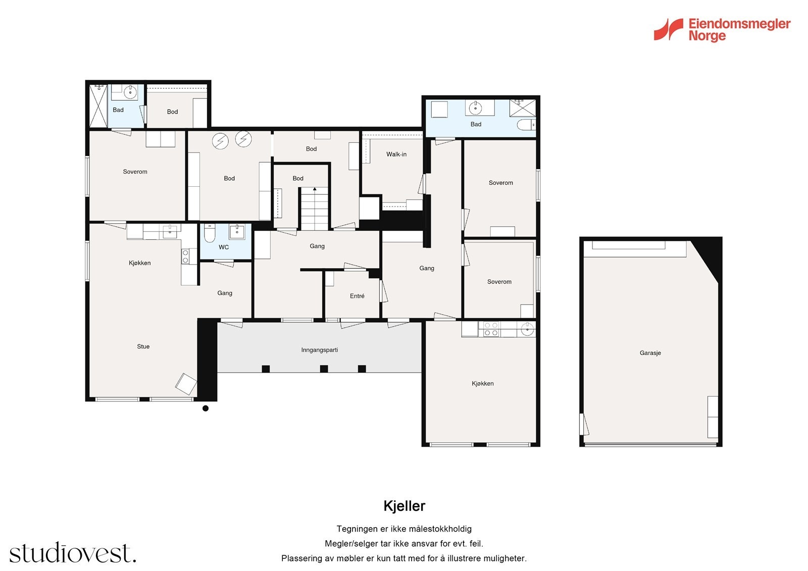 Underetasje Galleribilde