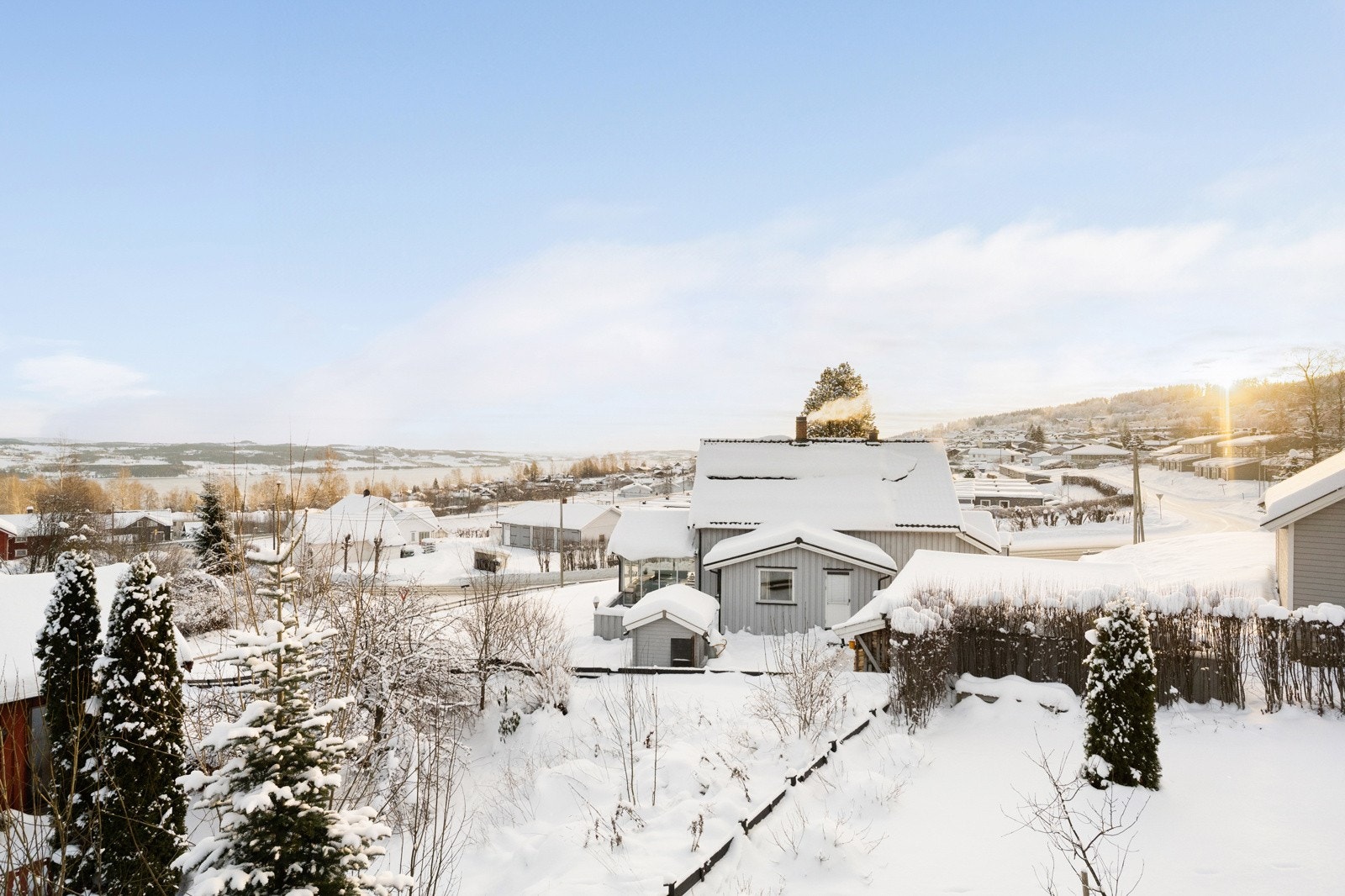 Utsikt mot syd Galleribilde