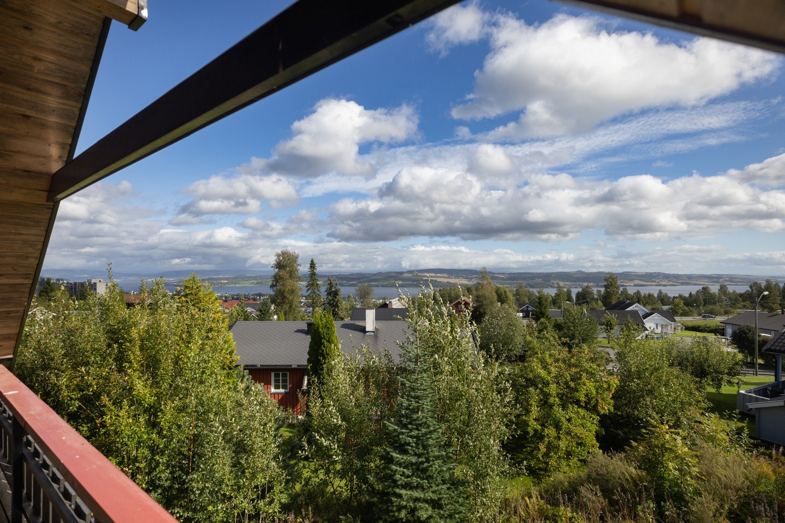 Flott usitkt fra loftsetasjen Galleribilde