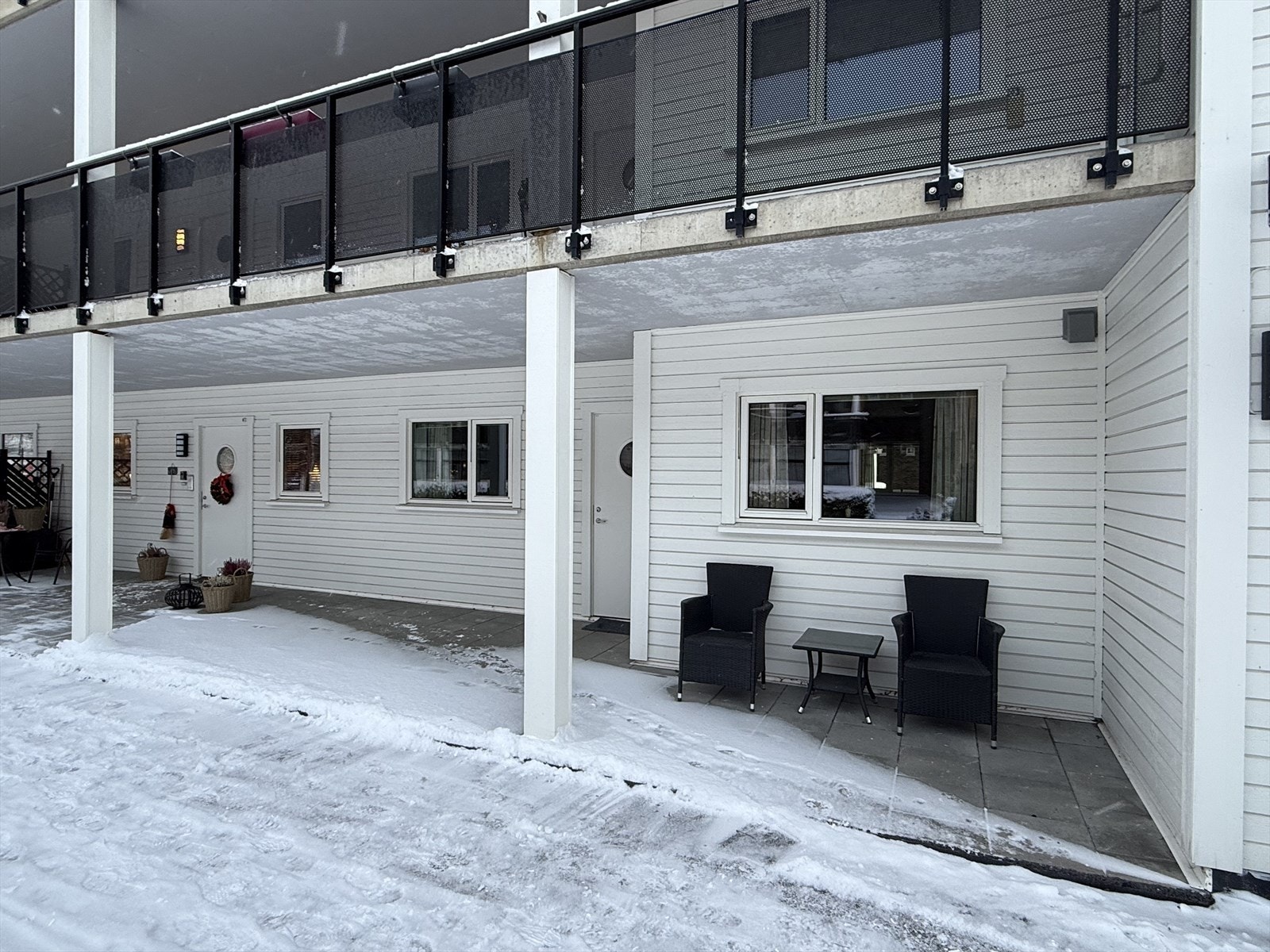 Fin østvendt uteplass. Galleribilde