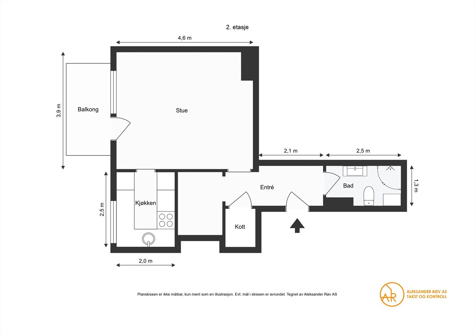 Plantegning. Galleribilde