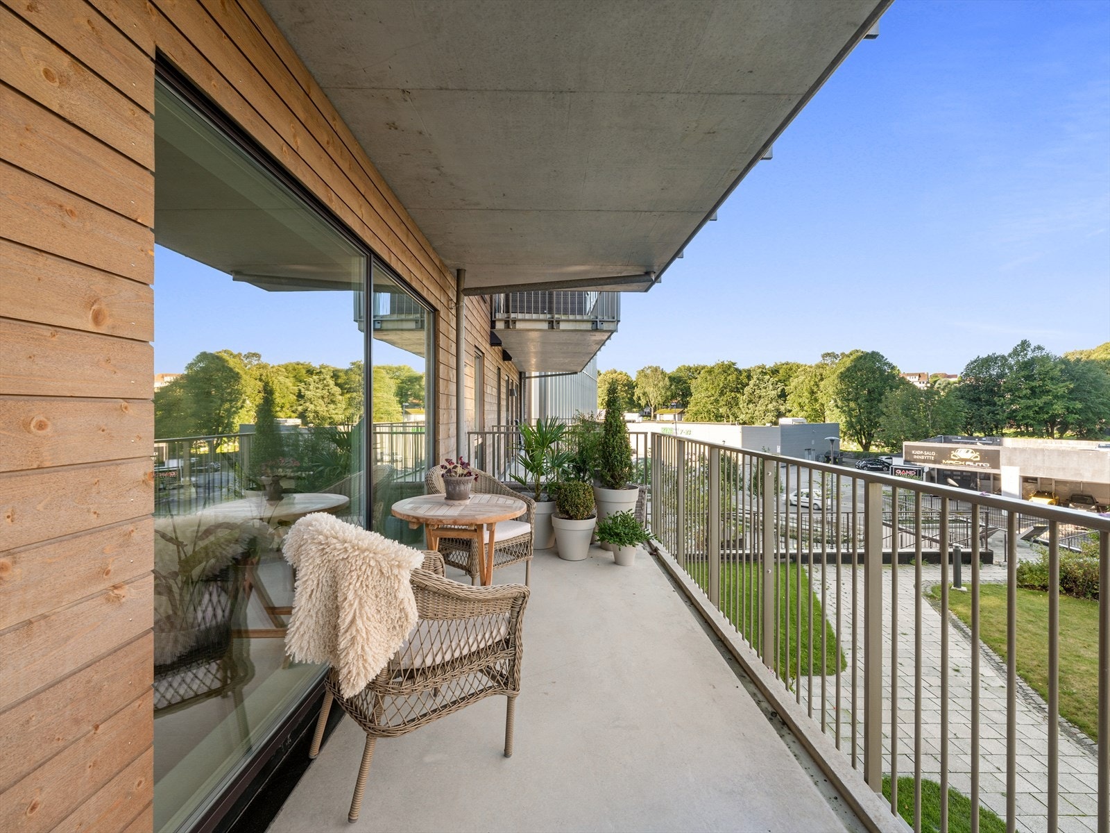 3. etg. med 17 kvm balkong Galleribilde