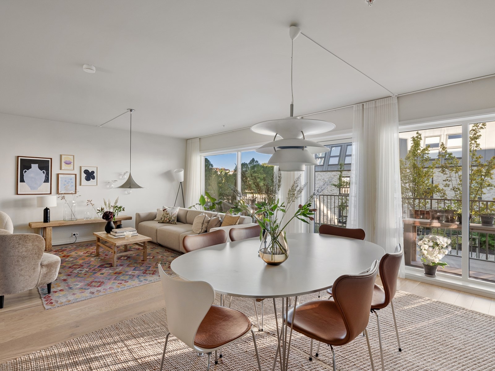 Her ligger alt til rette for en urban livstil få minutter unna Langgata. Galleribilde