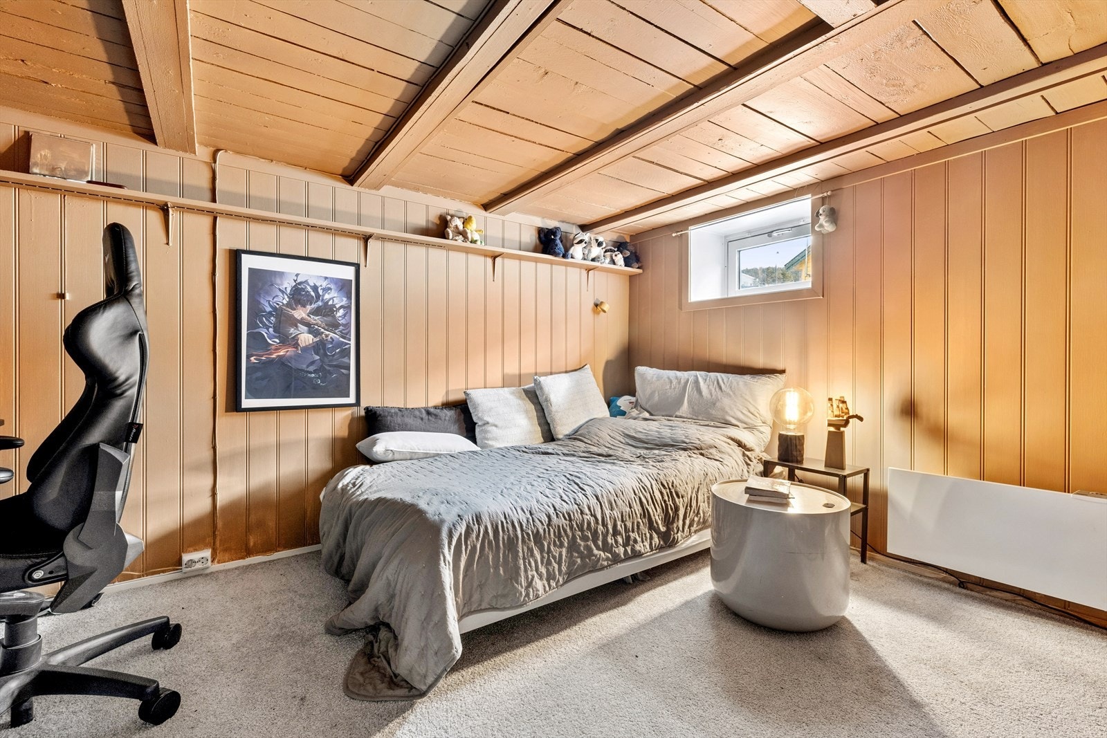 Innredet rom i kjelleren Galleribilde