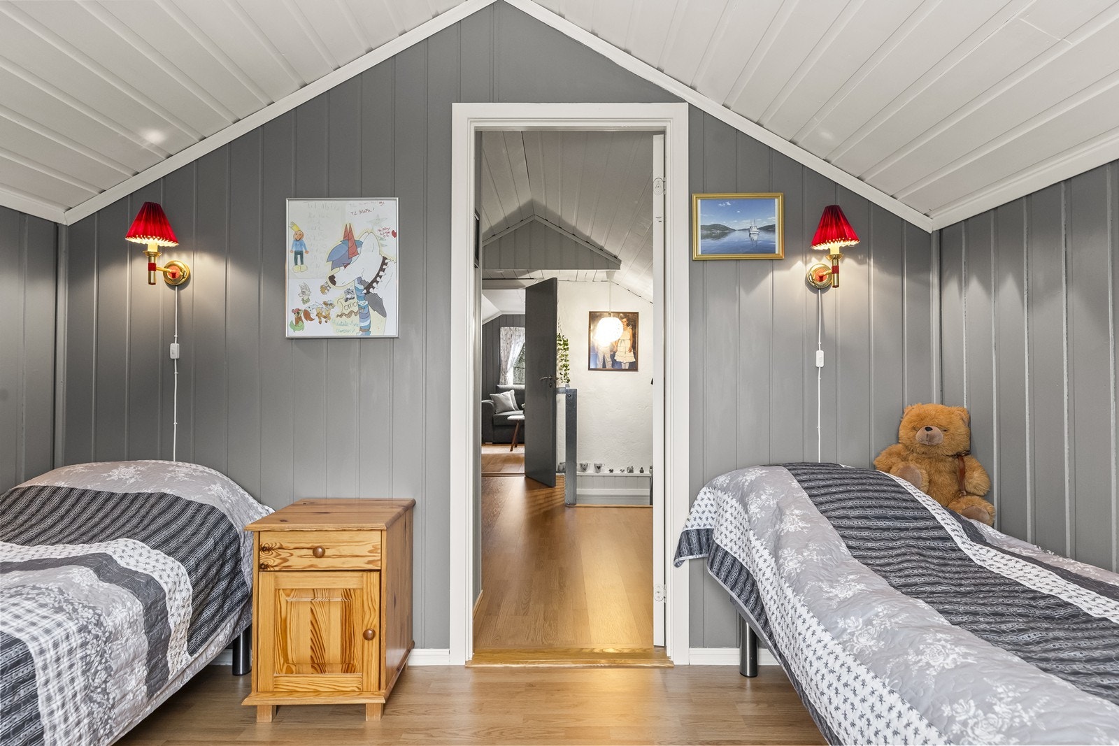 Rommene er ikke omsøkt bruksendring. Galleribilde