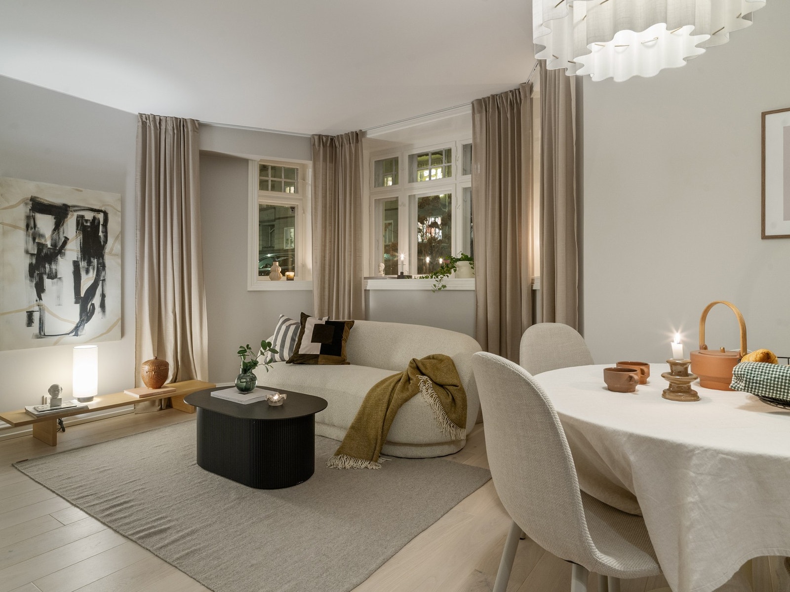 Kveldsstemning. Galleribilde