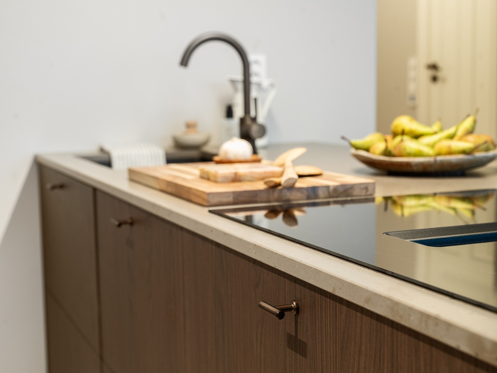 Induksjonstopp med integrert kullfilter. Galleribilde