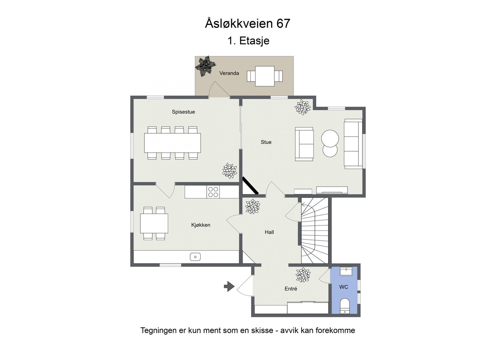 Første etasje. Galleribilde