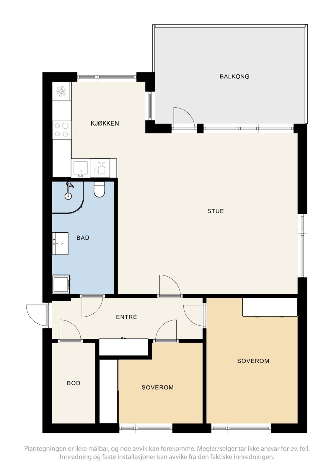 Plantegning. Galleribilde