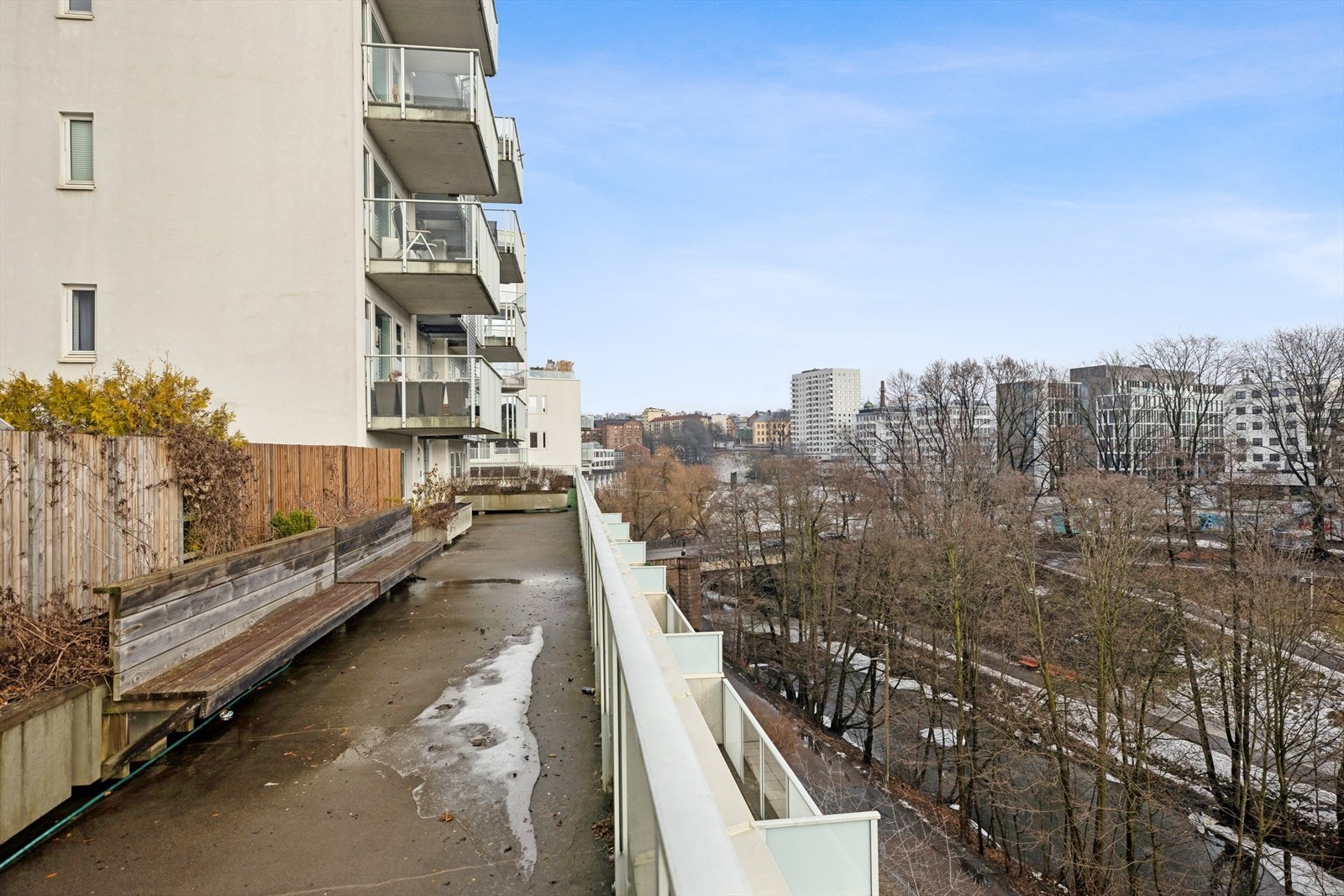 I det populære sameiet Waldemars Hage, finnes du blant annet flotte, felles takterrasser med gode solforhold. Galleribilde