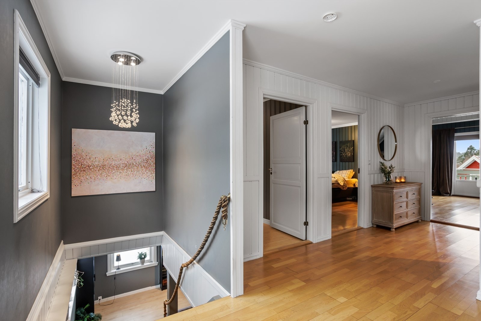 Fra stue -> 2. etasje Galleribilde