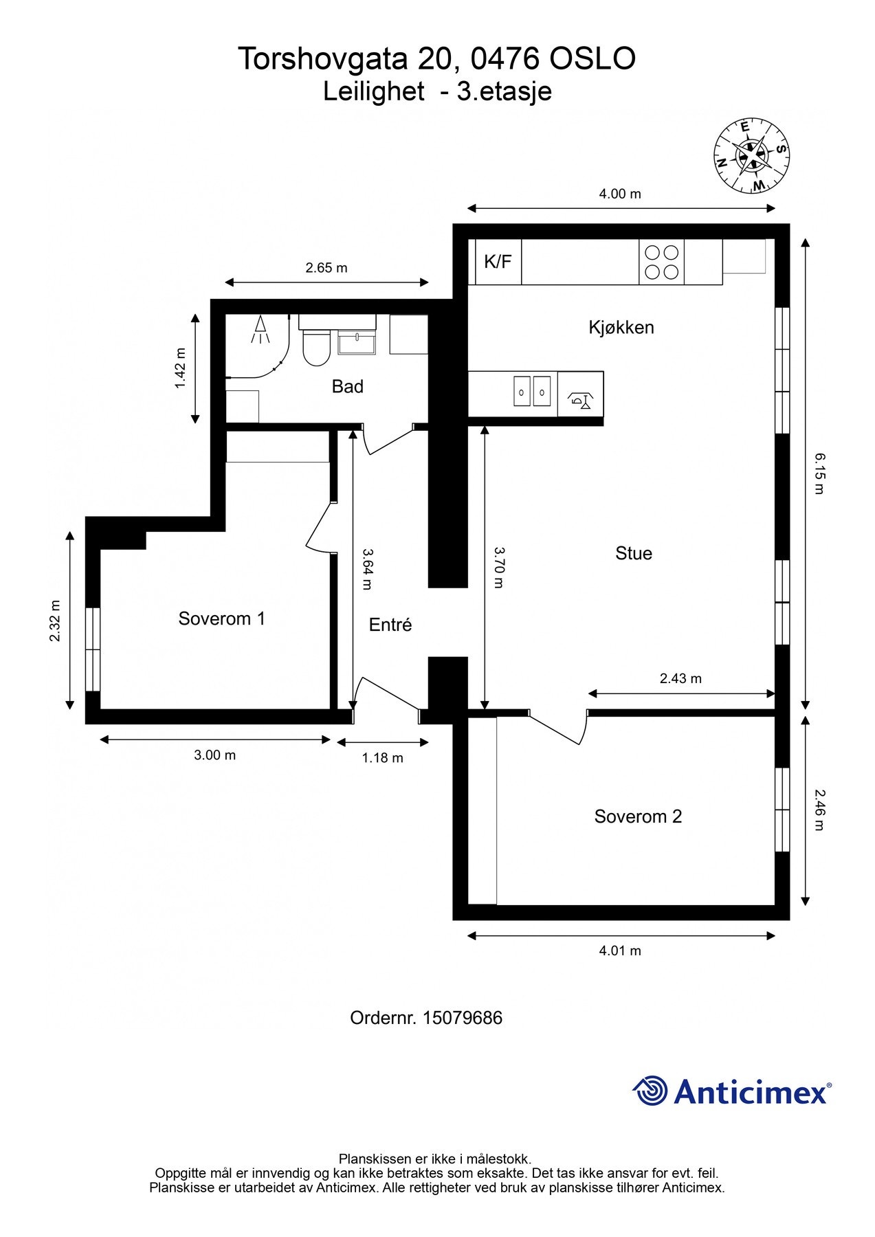 Planskisse. Galleribilde