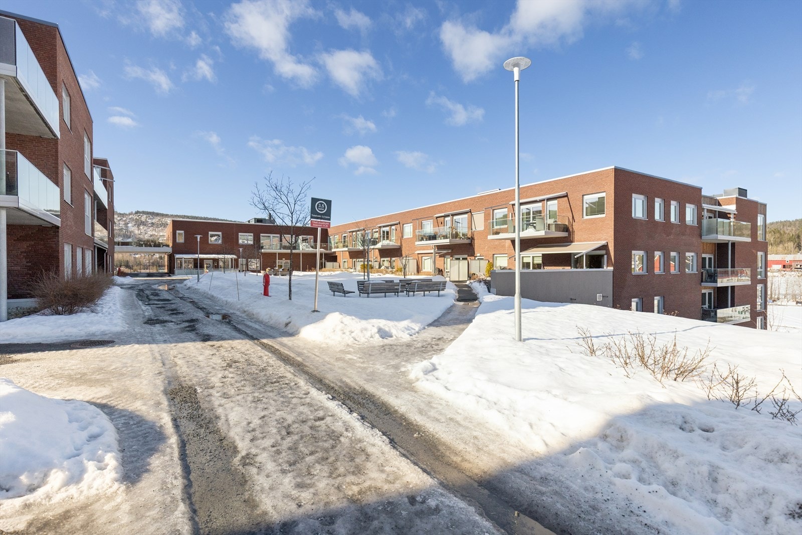 Vinterstid finner du flotte skiløyper innover i Bærumsmarka og Krokskogen. Galleribilde