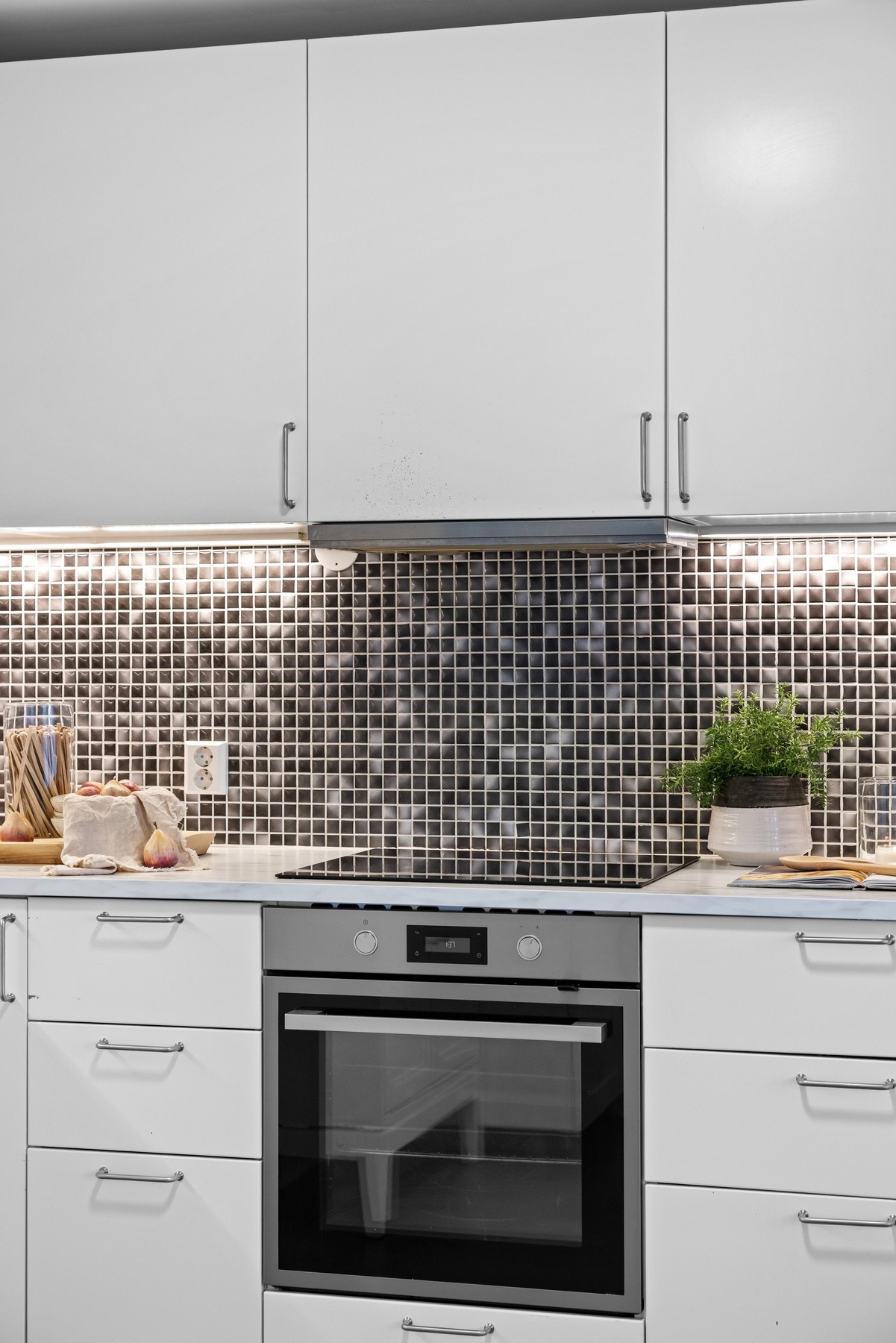 Integrert stekeovn og platetopp gir et ryddig og helhetlig uttrykk. Galleribilde