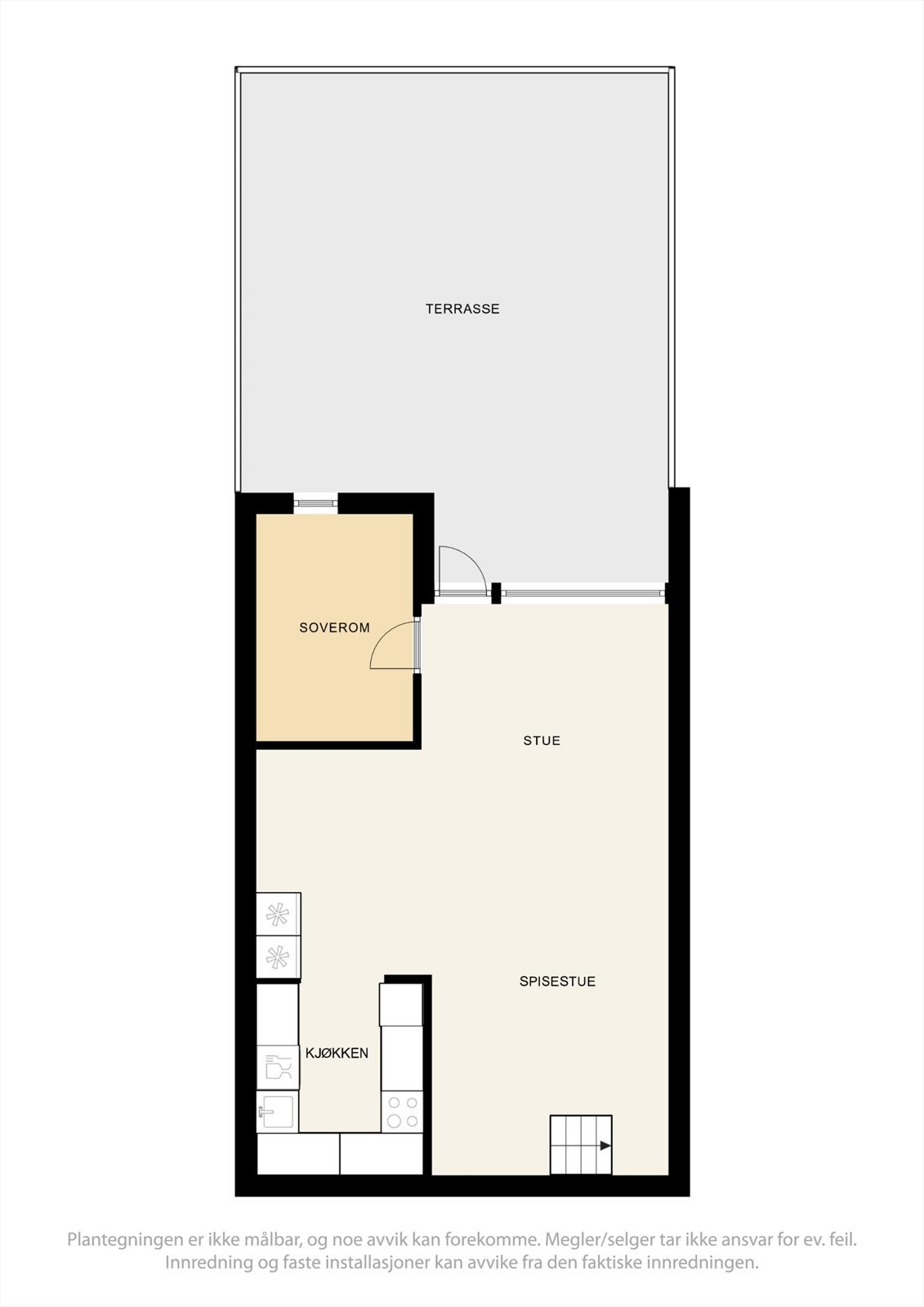 Plantegning 3.etasje. Galleribilde