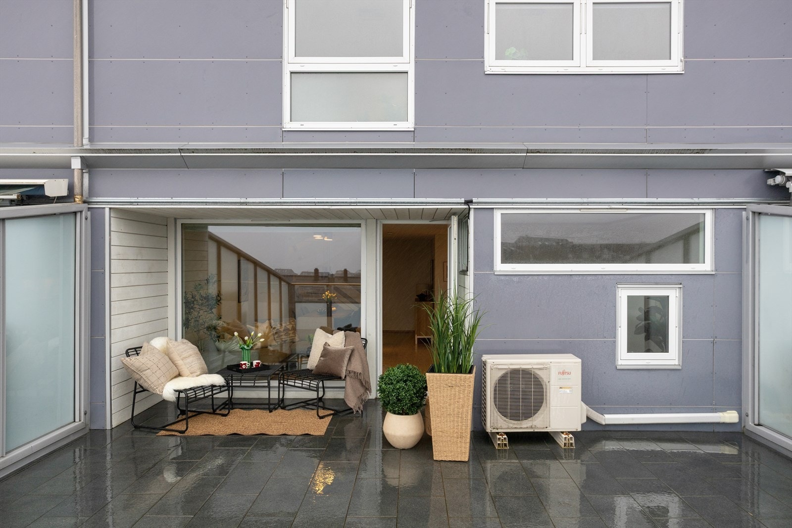 Her kan man nyte varme sommerdager med familie og venner. Galleribilde