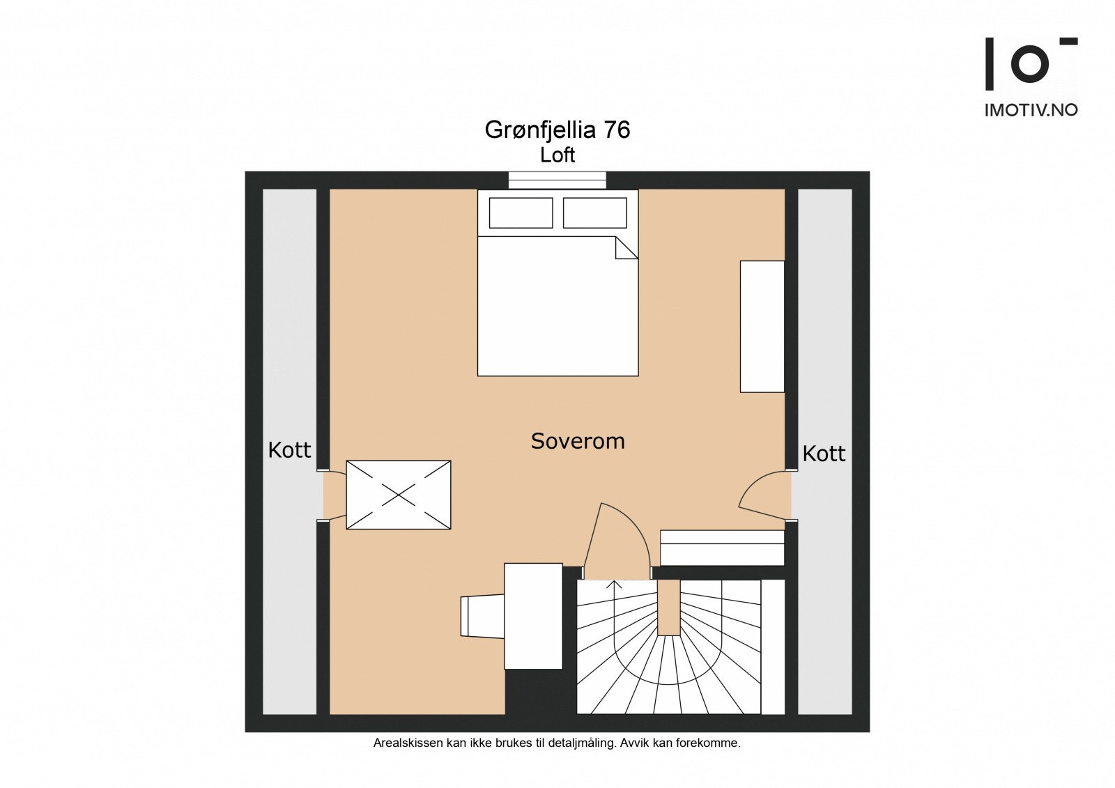 - Plantegning overetasje: BRA - 20 kvm - Galleribilde